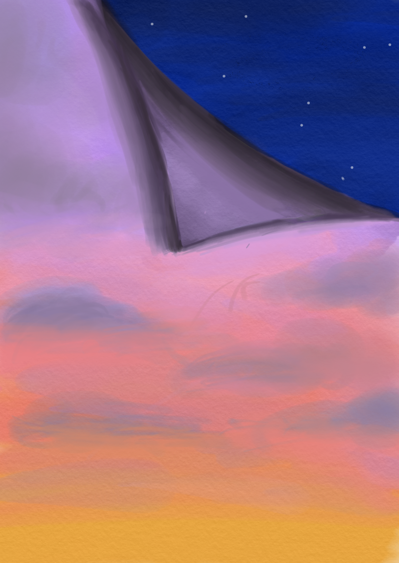 Turn over, Marker Pen Tool, Adobe Sketch