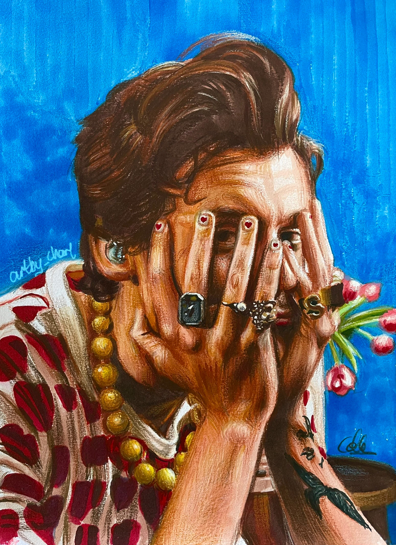 Harry's House, A4, Colour Pencil and Marker Pen, Paper