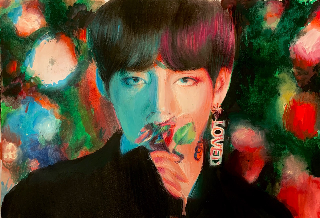 Singularity, A4, Watercolour, Paper