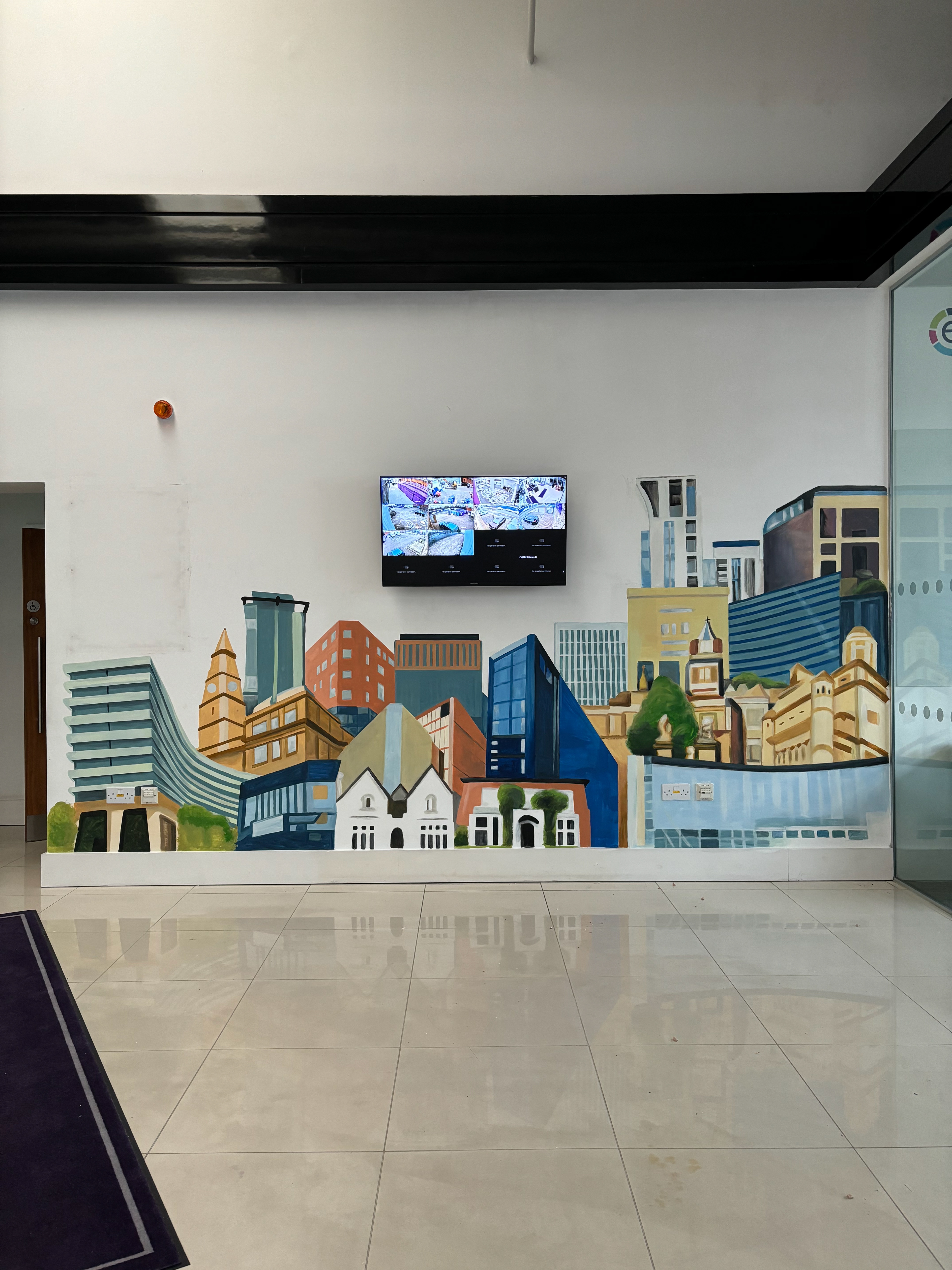 The Linen Group, Reception Wall