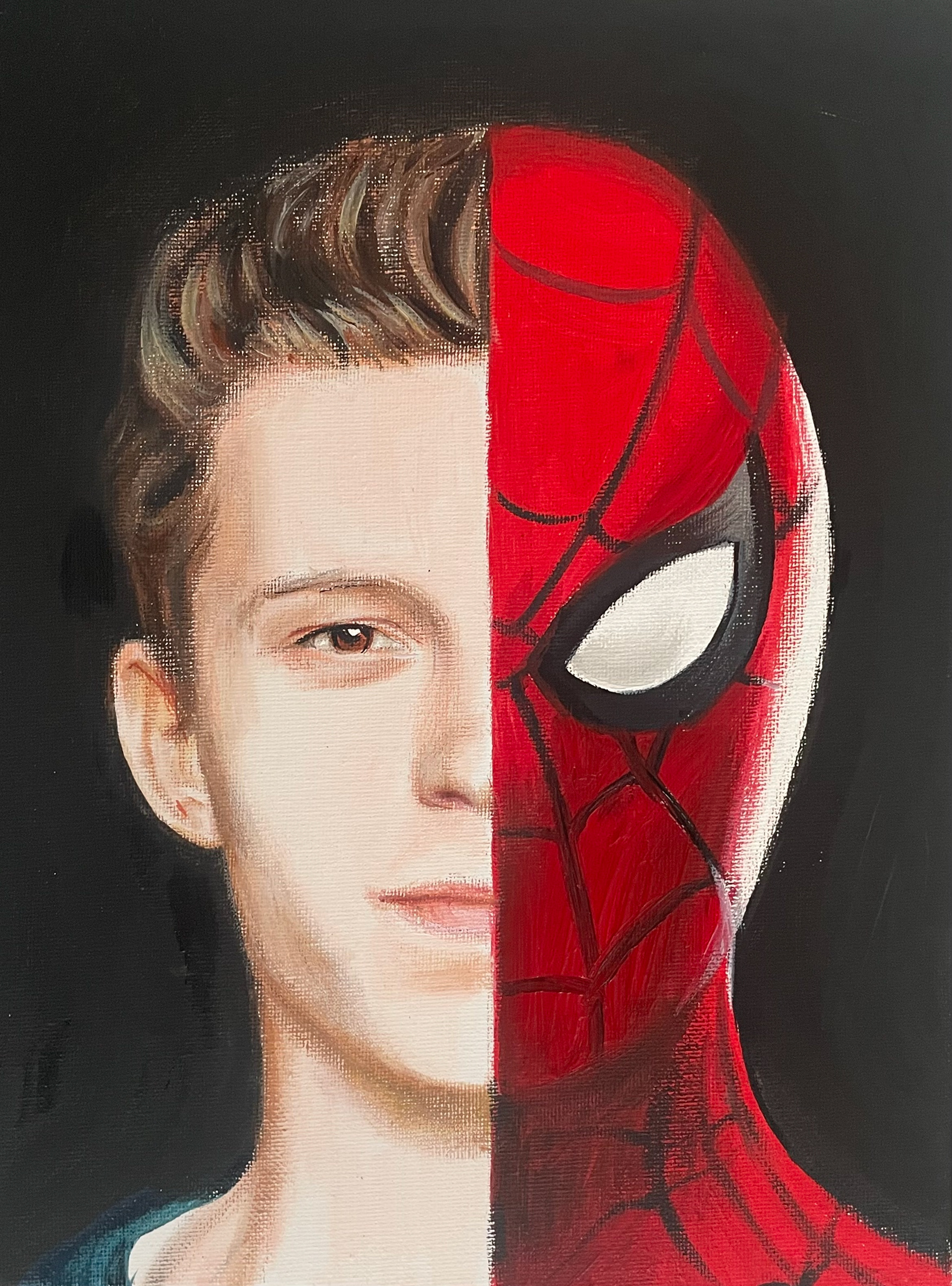 Spider Holland, A4, Acrylic, Canvas