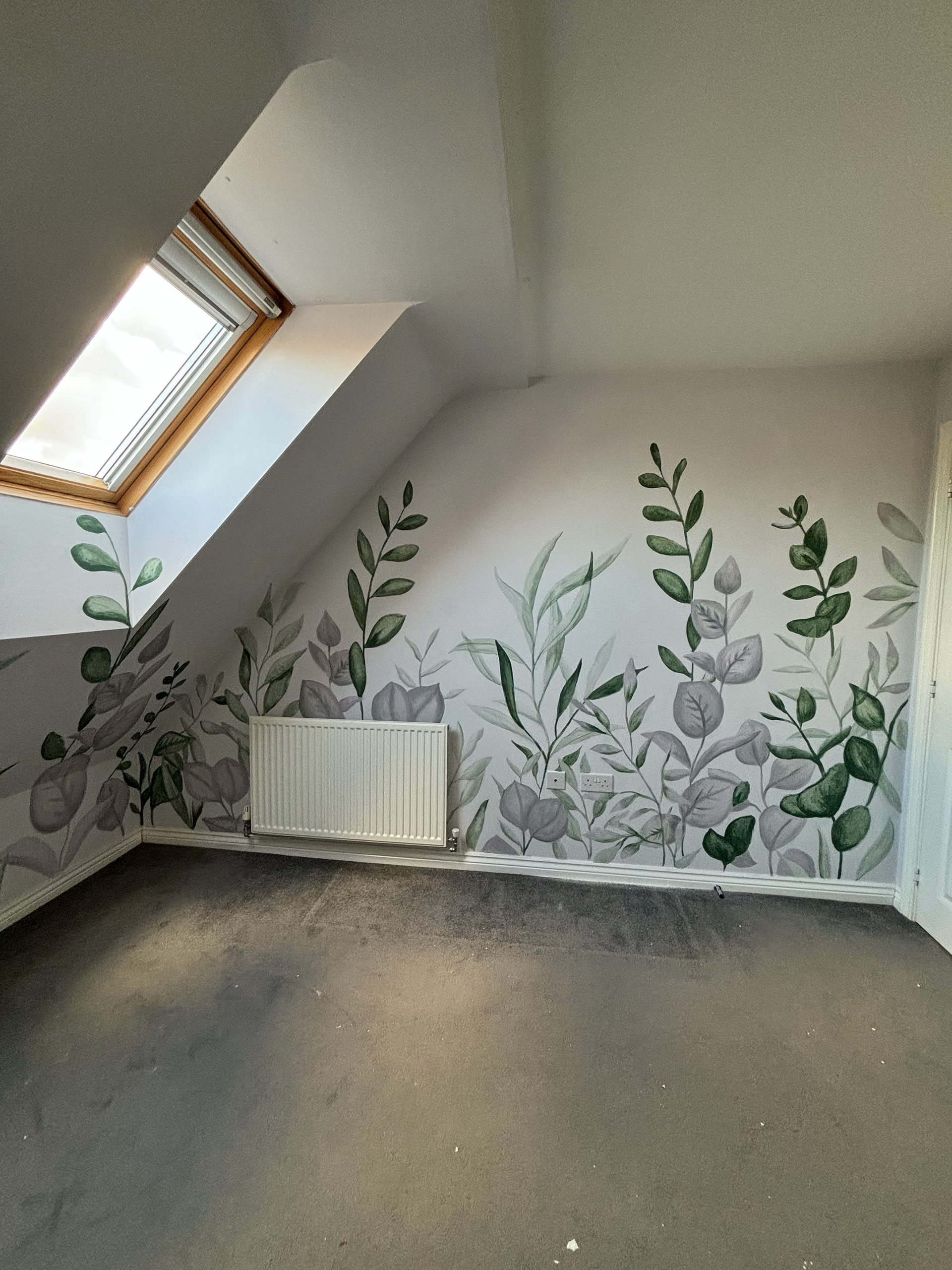 Floral Part 1, Bedroom Walls