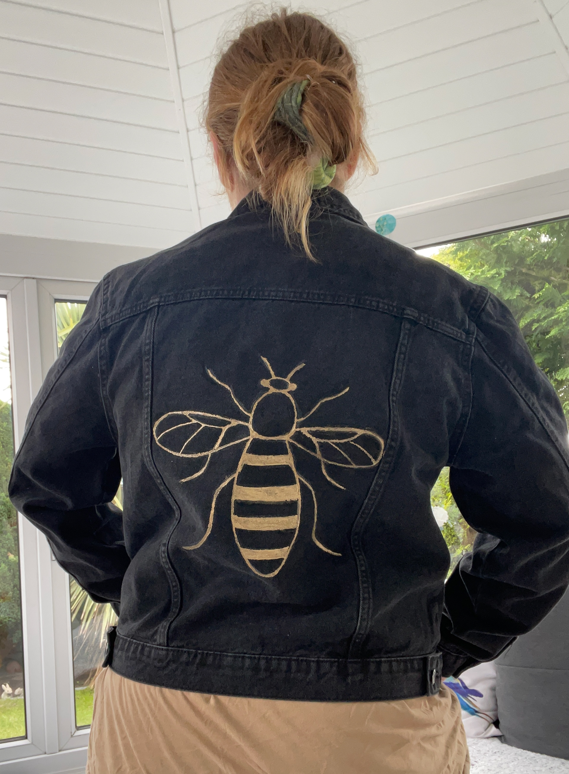 Golden Bee Denim Jacket,