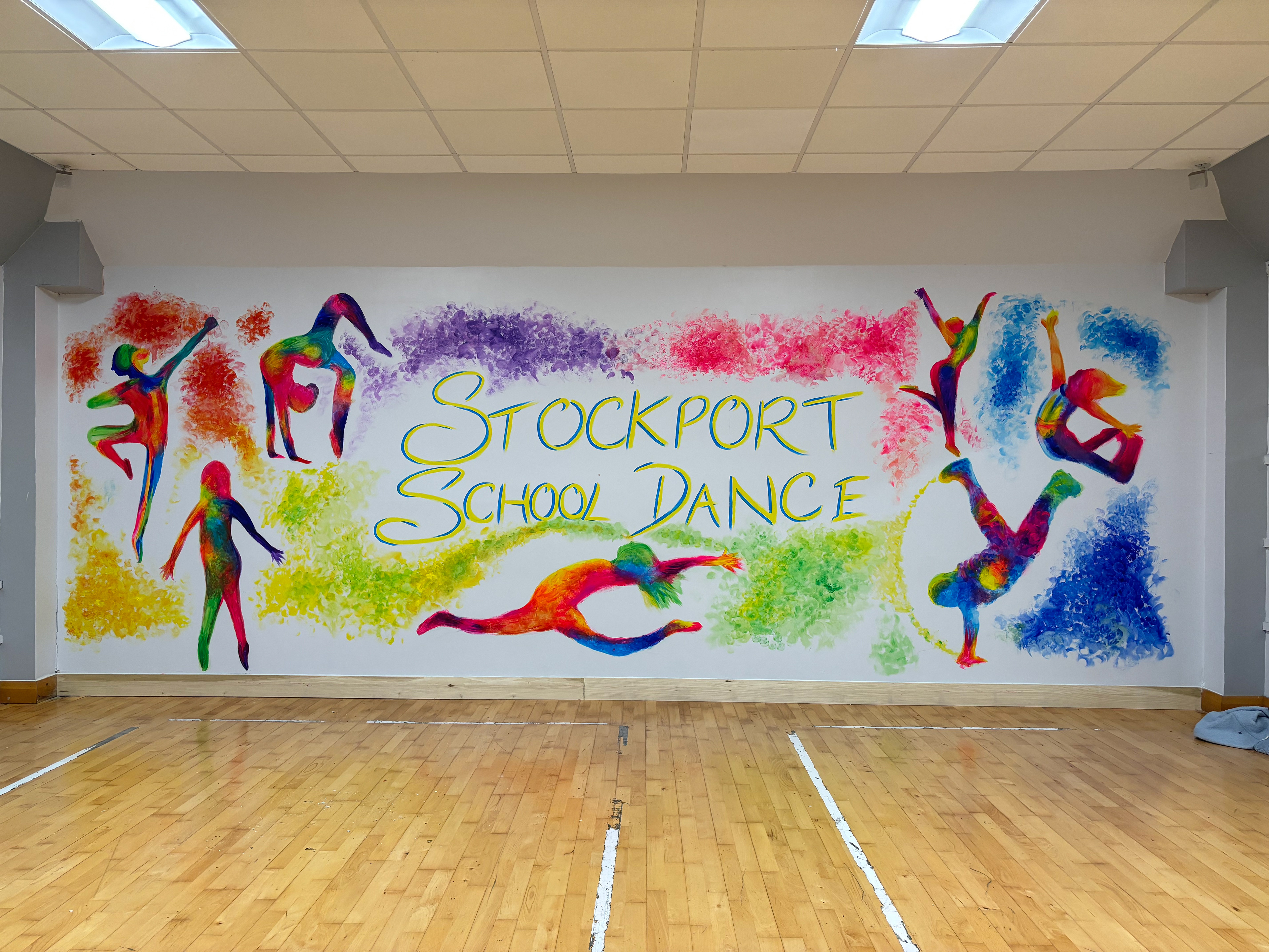Stockport School Dance Mural