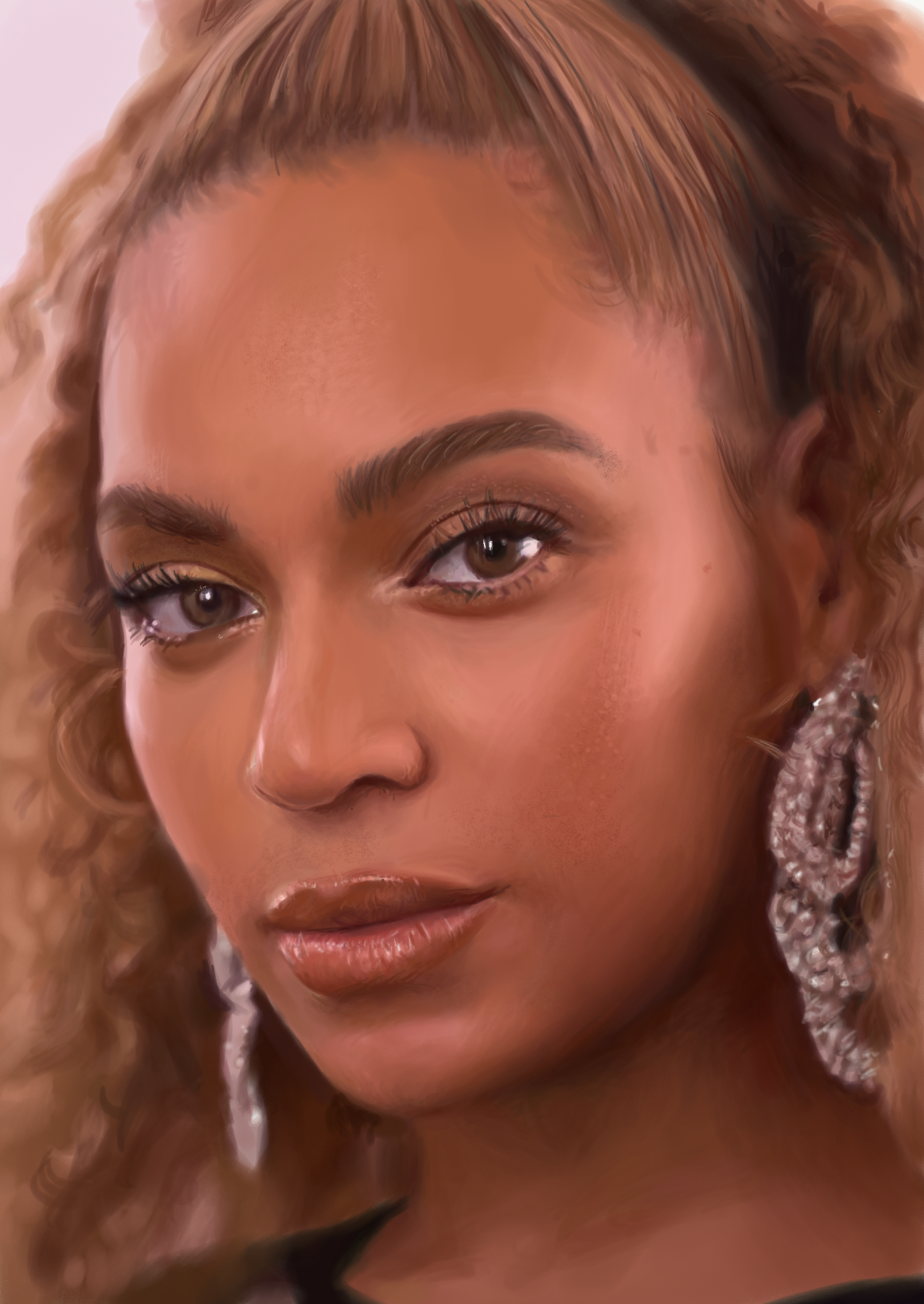 Glamour, Marker Pen Tool, Adobe Sketch