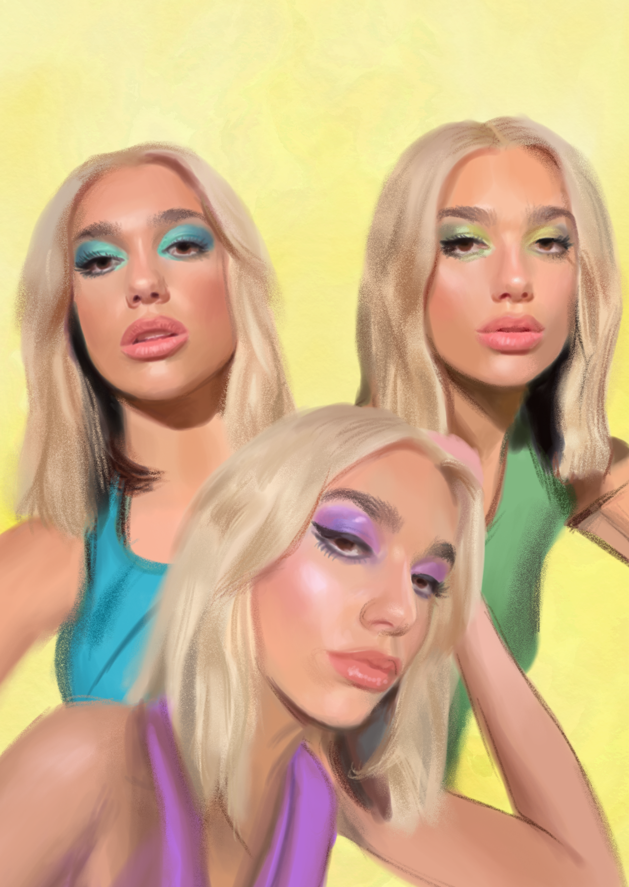 Lipa, Marker Pen Tool, Adobe Sketch