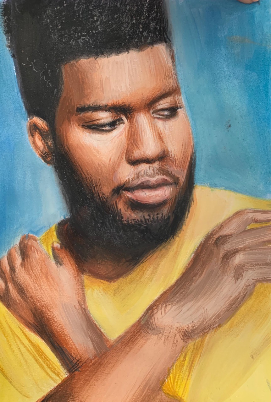Khalid, A4, Watercolour, Paper