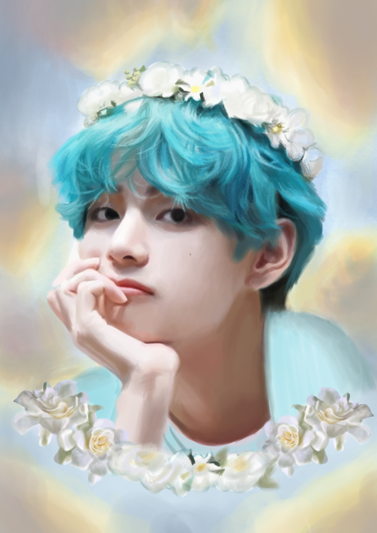 Angelic, Marker Pen Tool, Adobe Sketch