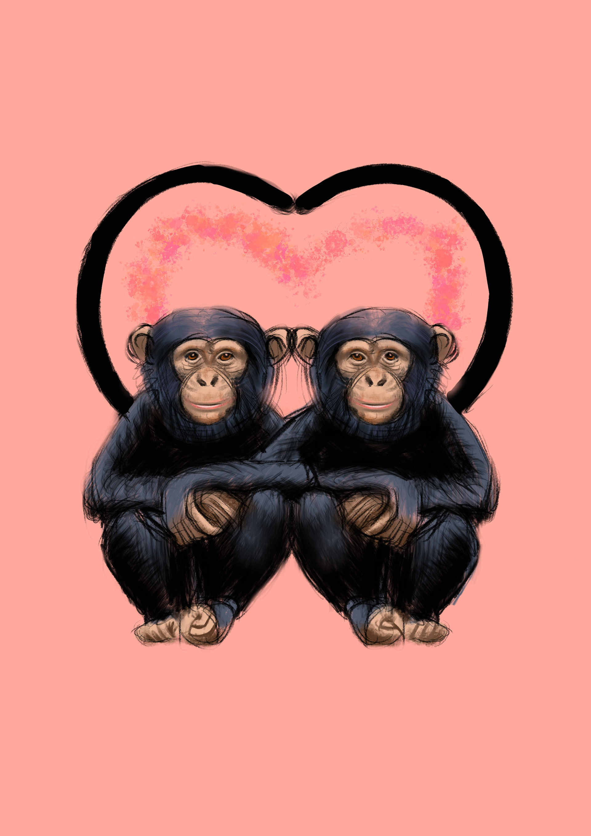 Monkey Love, Procreate