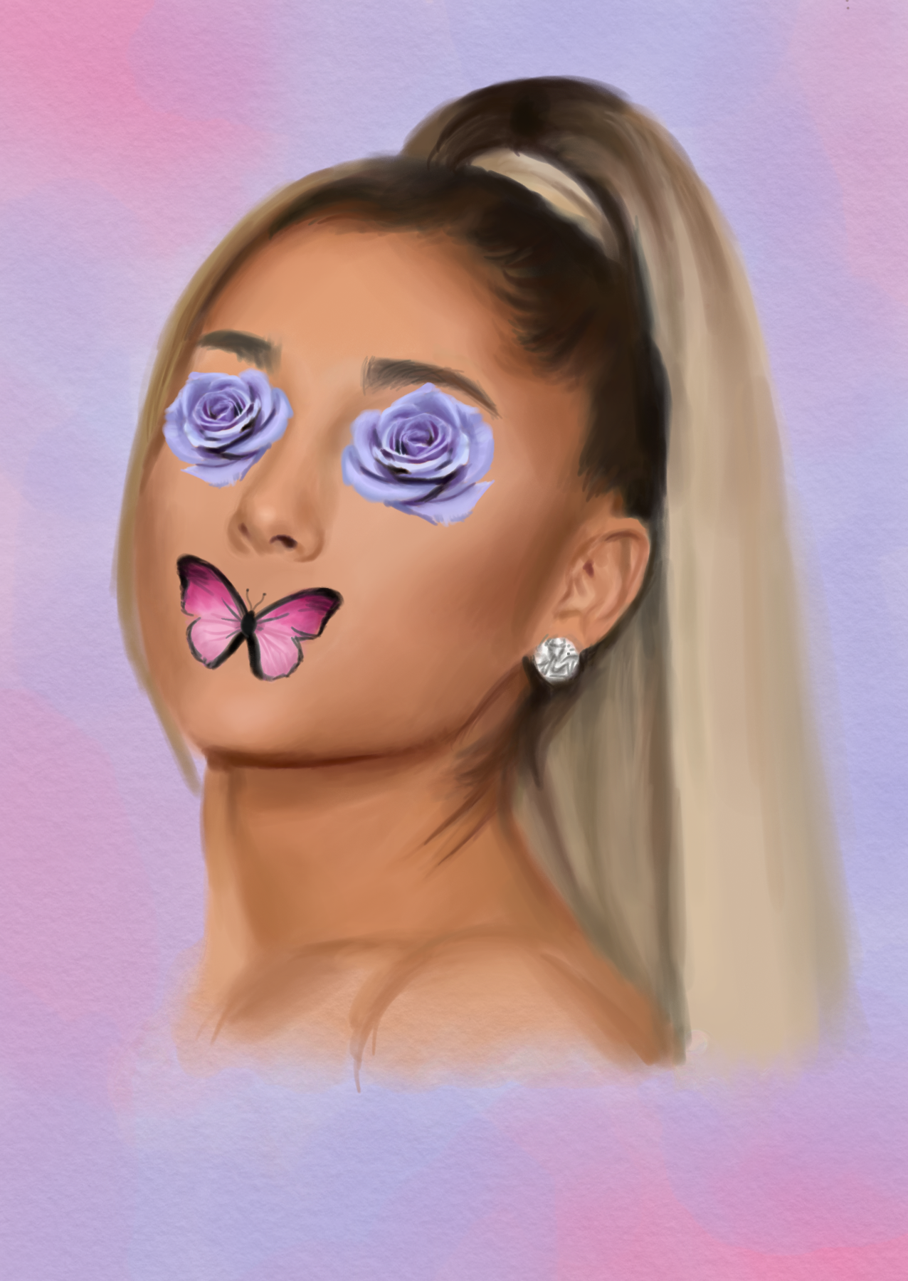 Beauty, Marker Pen Tool, Adobe Sketch