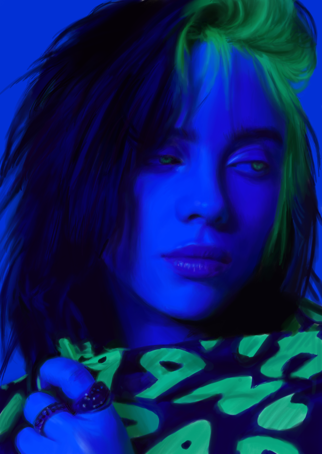 Neon, Marker Pen Tool, Adobe Sketch