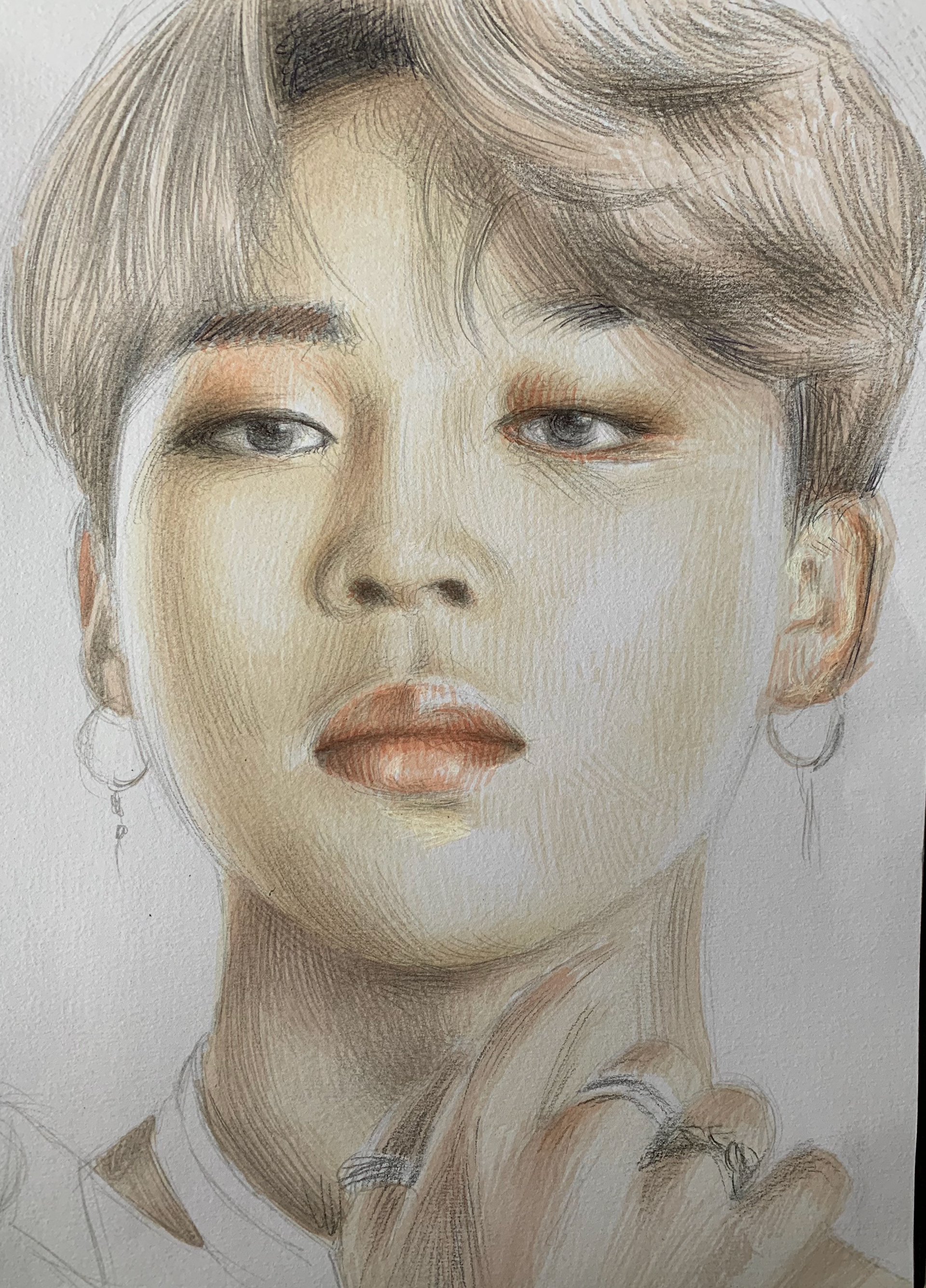 Park Jimin, A4, Promarker Pen, Paper
