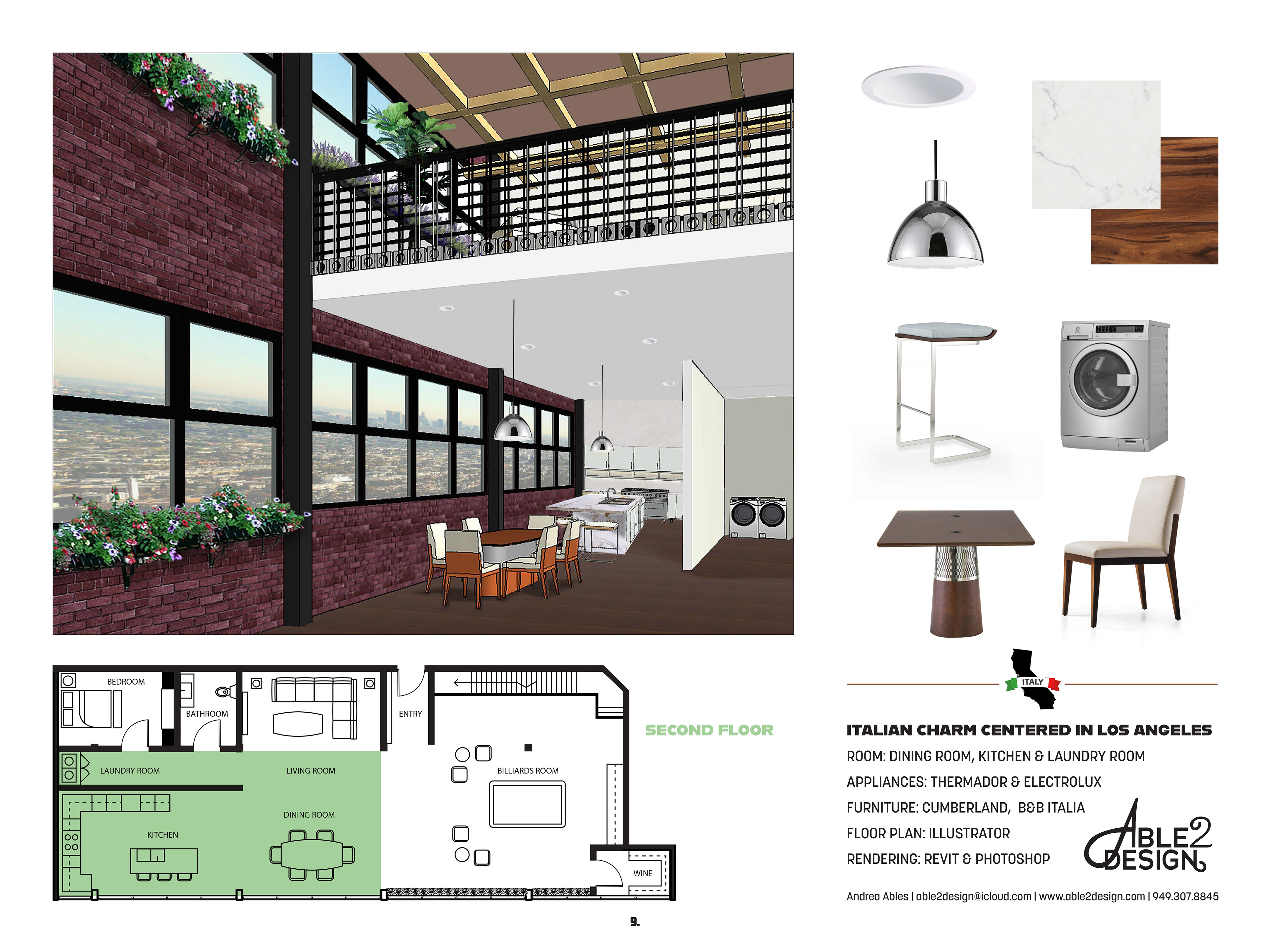 Dining Room Floor Plan and Design