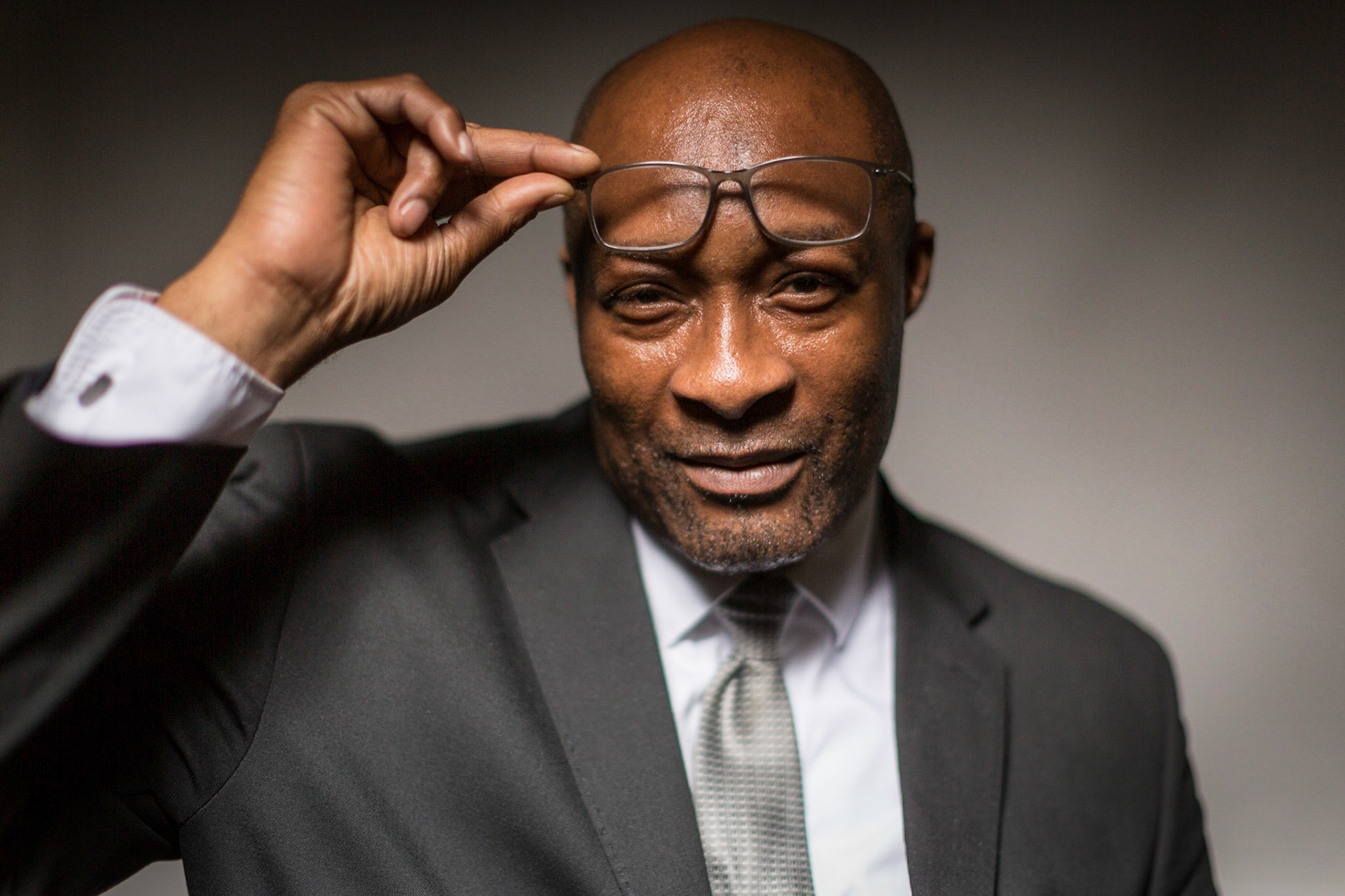 Portrait of a professional man.