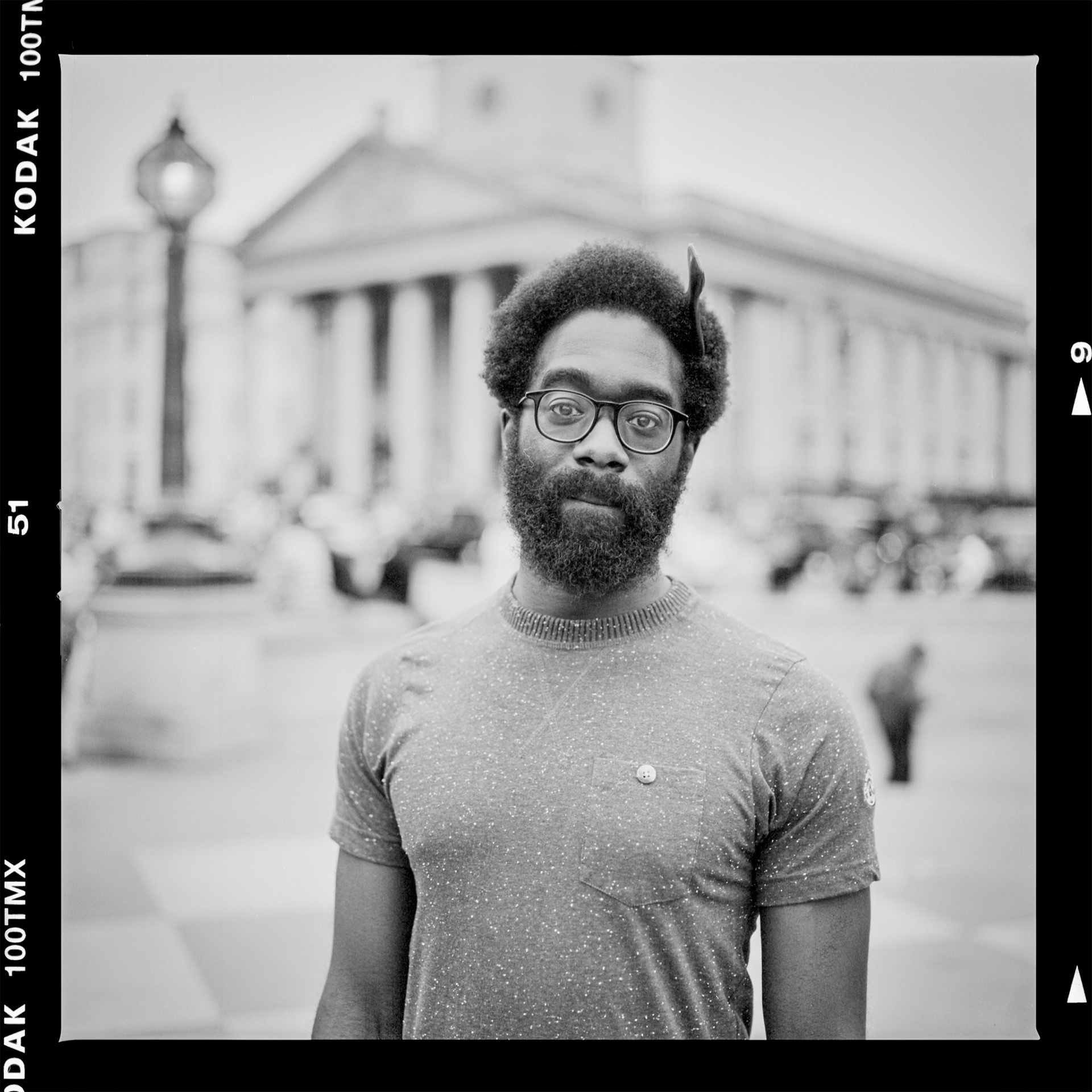 Taken on my Hasselblad 500C/M with the 80mm lens on Kodak T-Max 100 film. Processed and scanned at home.