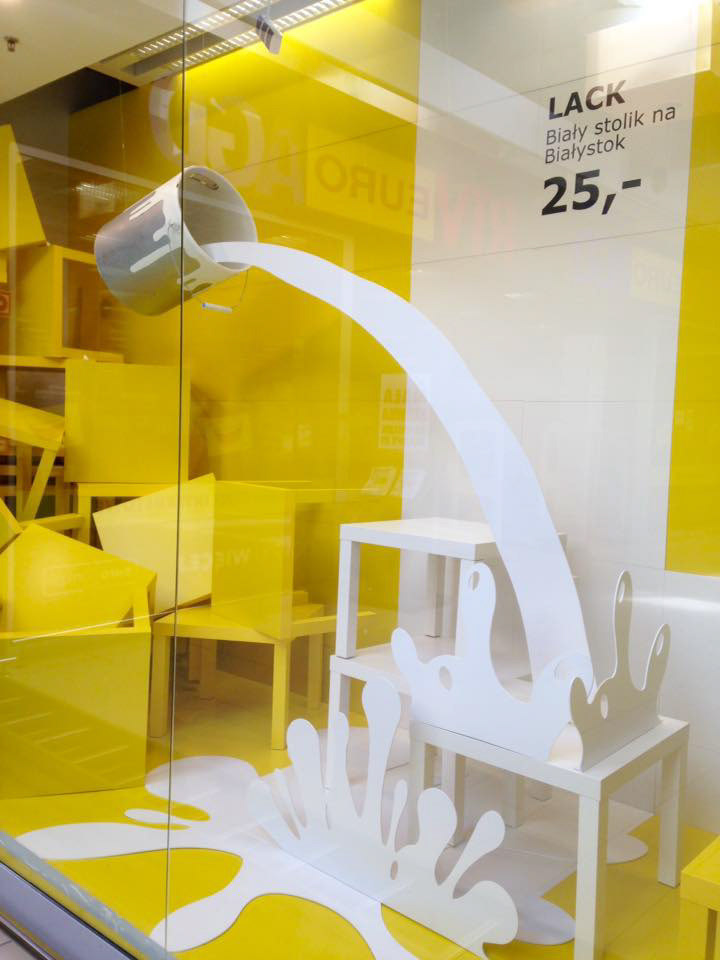 client:IKEA, shop window, detail