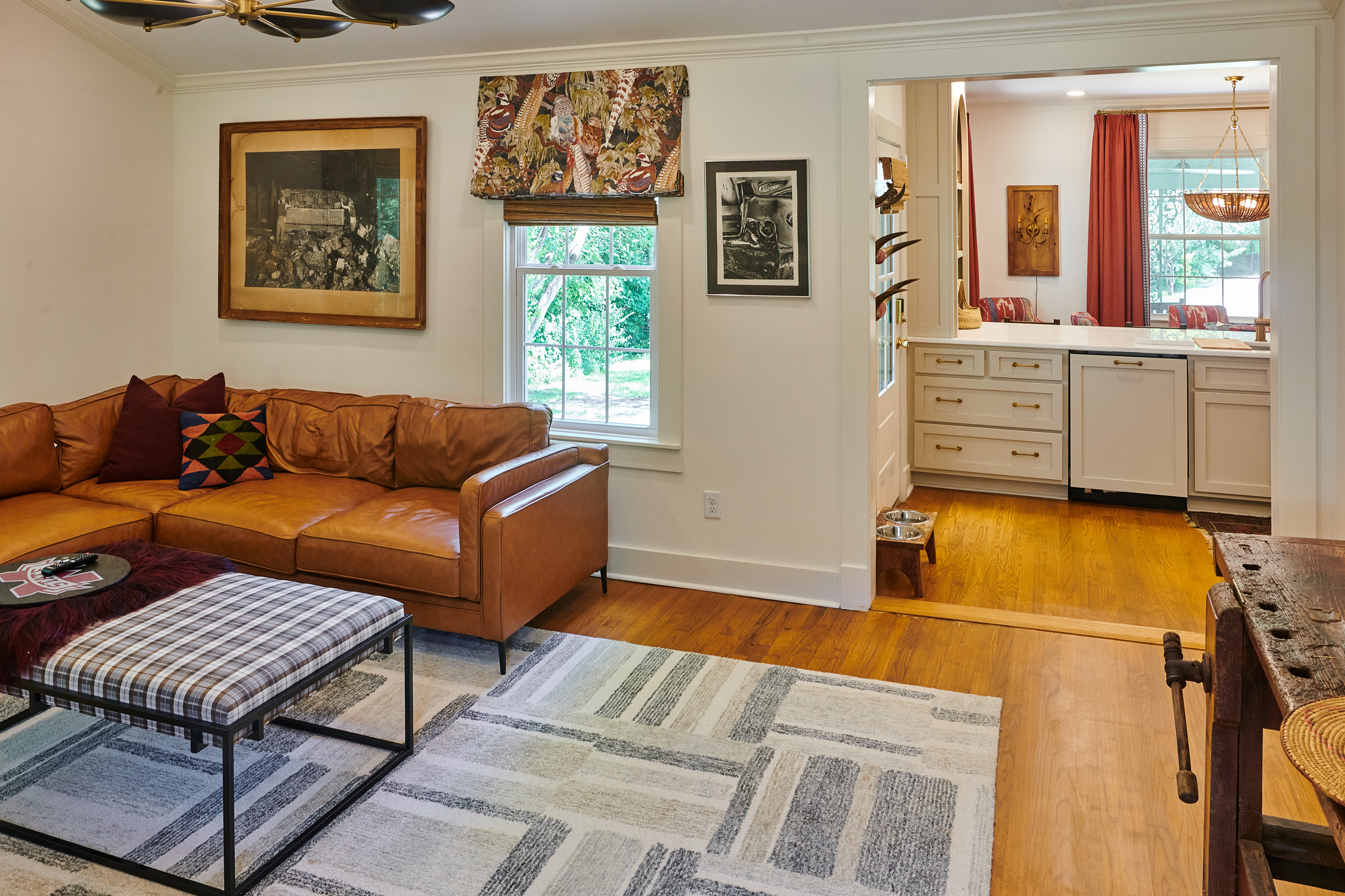 View of Kitchen from Family Room
