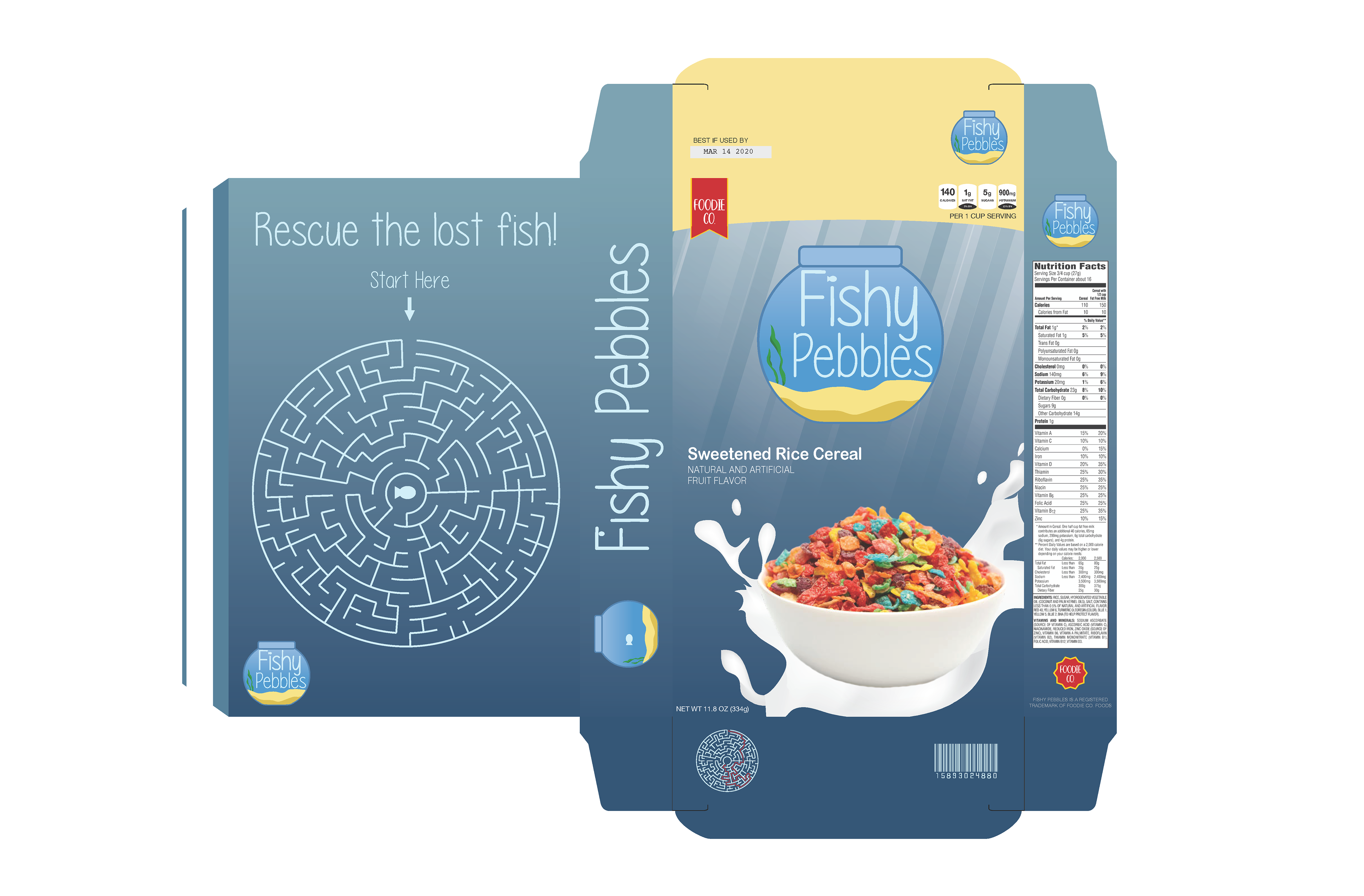 Fishy Pebbles (Kids)