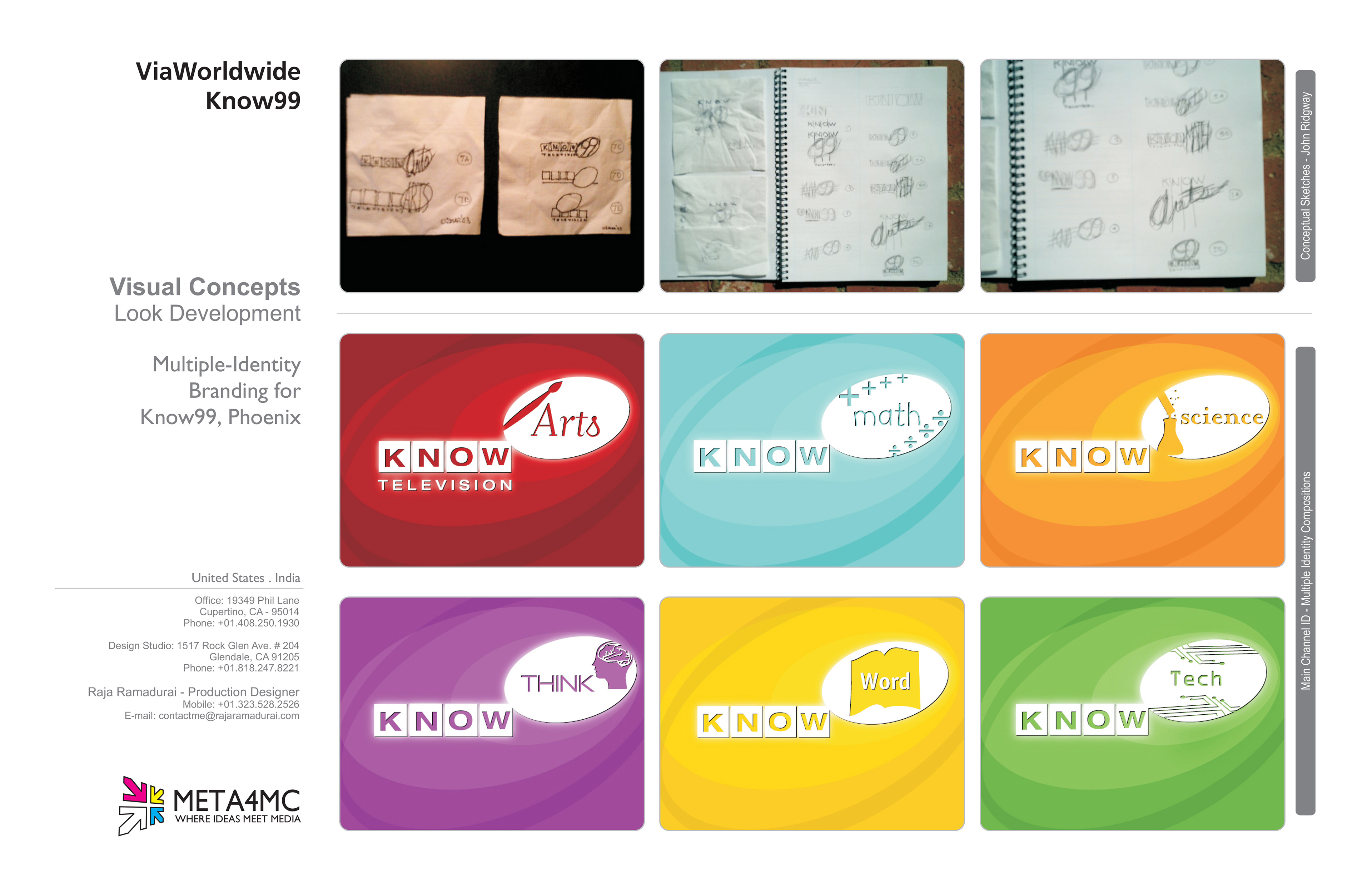 KNOW99 | Broadcast Design | Corporate Identity Design for a TV Channel | Concept to Delivery