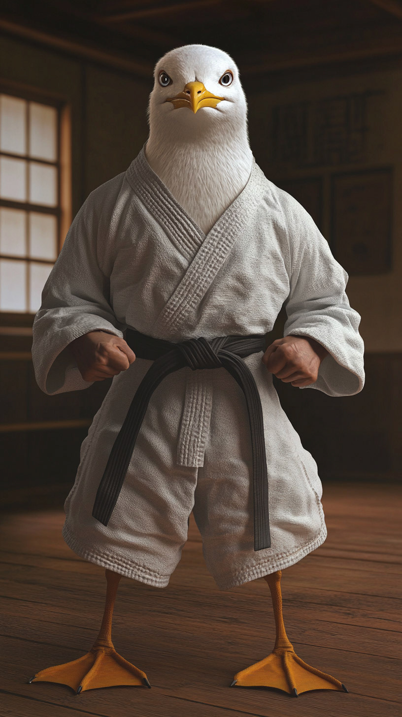 PHOTOREAL CHARACTER DESIGN | Steven Seagull | Concept Art | AI & Photoshop