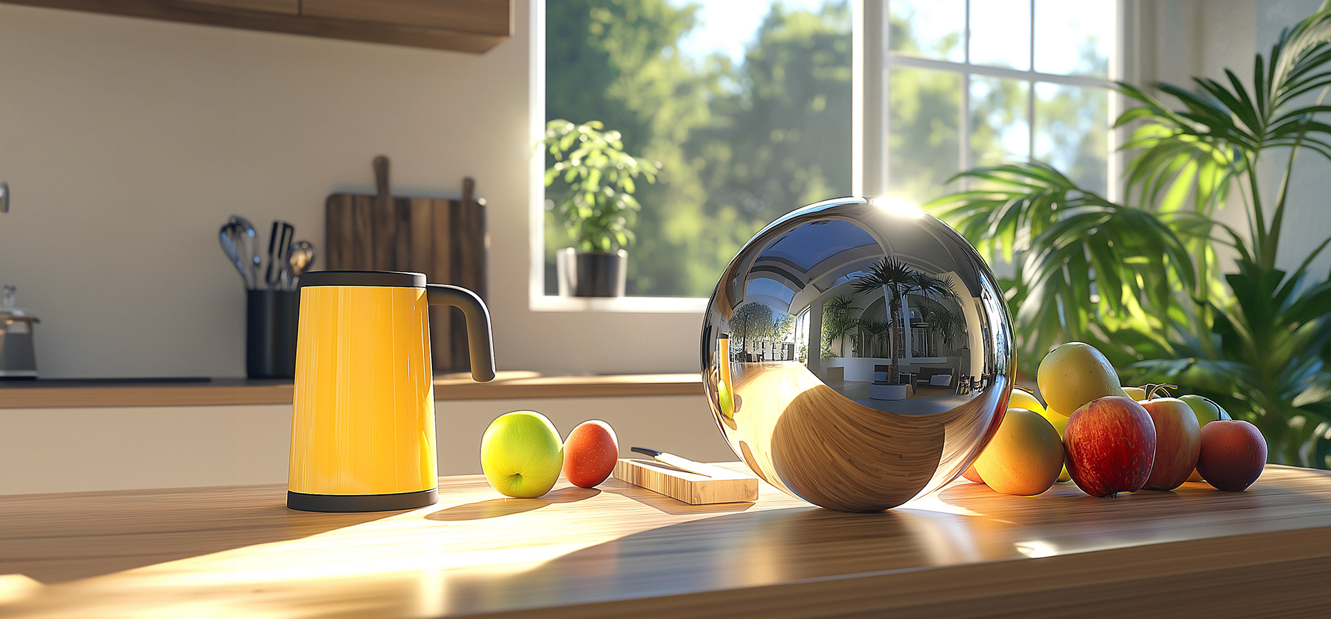 PHOTOREAL ENVIRONMENTS | Scandinavian Kitchen | Concept Art | AI & Photoshop
