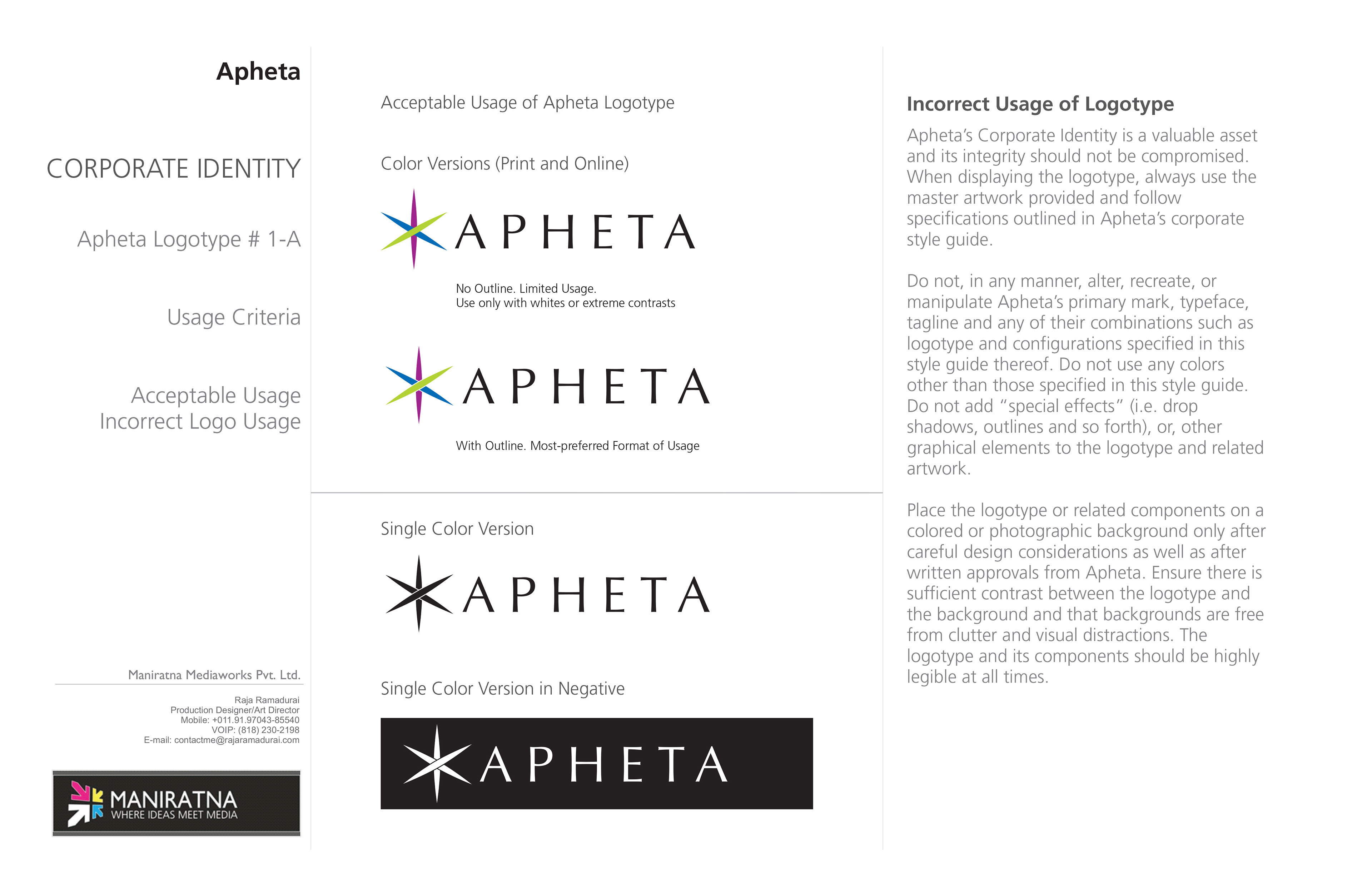 APHETA | Integrated Branded Solutions | Identity Design, Marketing Collateral & Website