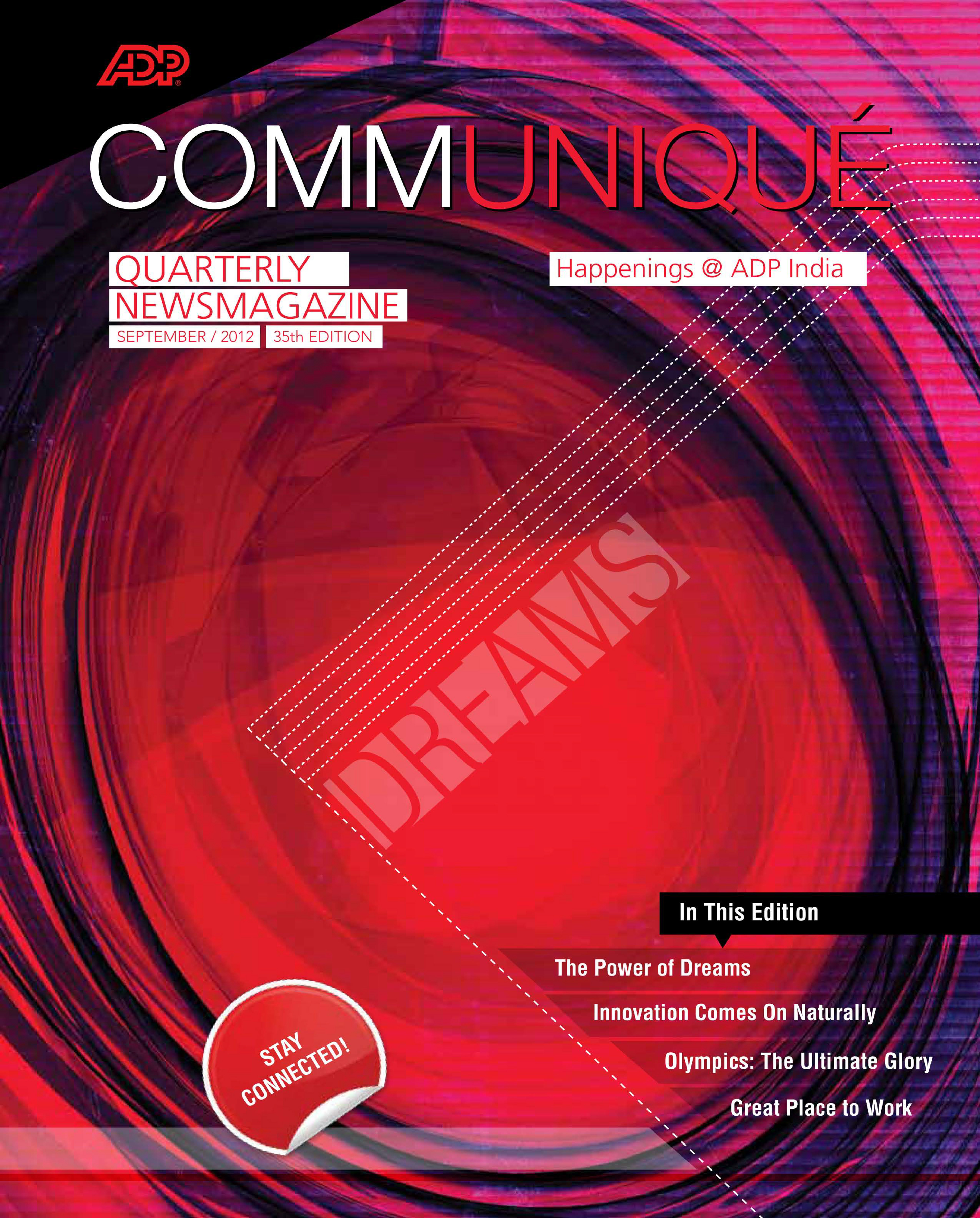 ADP | Corporate Identity | Print Design for Quarterly News Magazine