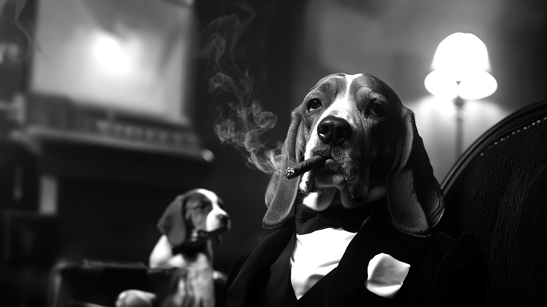 CHARACTER DESIGN | The DogFather | Concept Art | AI & Photoshop