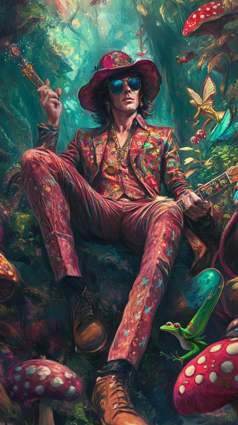 PHOTOREAL CHARACTER DESIGN | Elvish Presley | Concept Art | AI & Photoshop