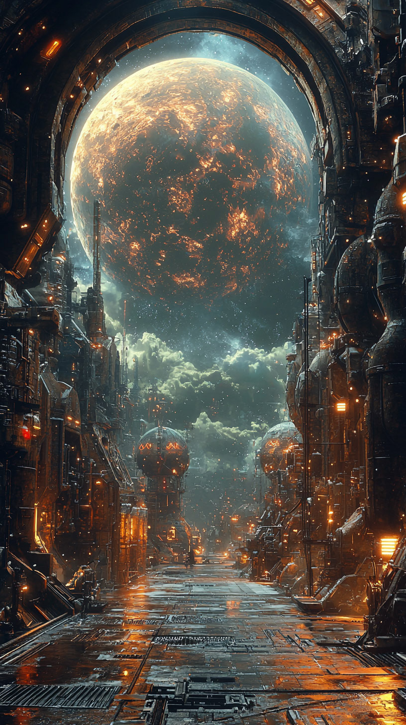 CYBERPUNK ENVIRONMENTS | Dystopian, Noir | Concept Art | AI