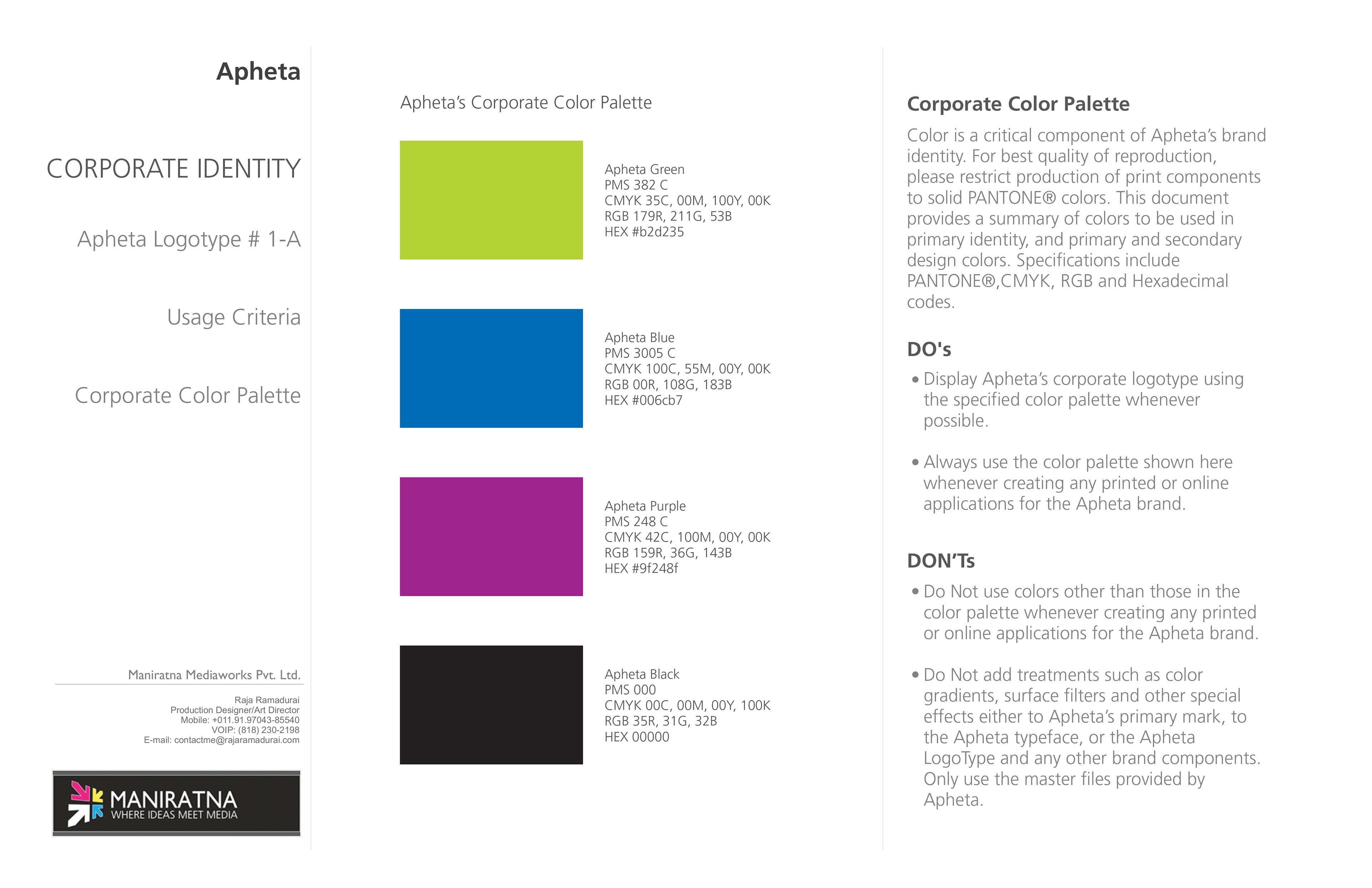 APHETA | Integrated Branded Solutions | Identity Design, Marketing Collateral & Website