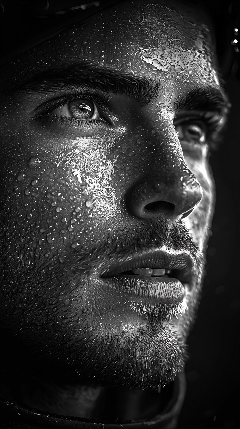 PHOTOREAL CHARACTER DESIGN | Future Soldier | Concept Art | AI & Photoshop