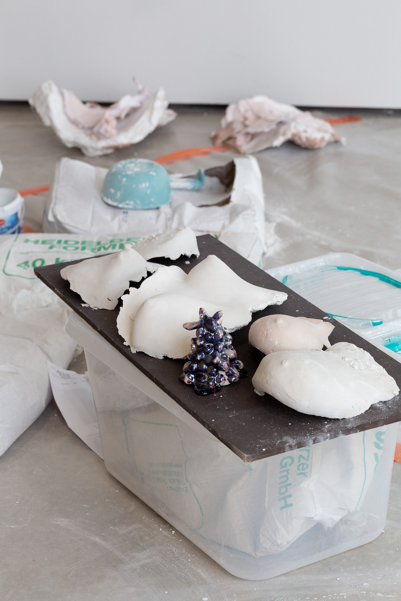 plaster and hard plaster