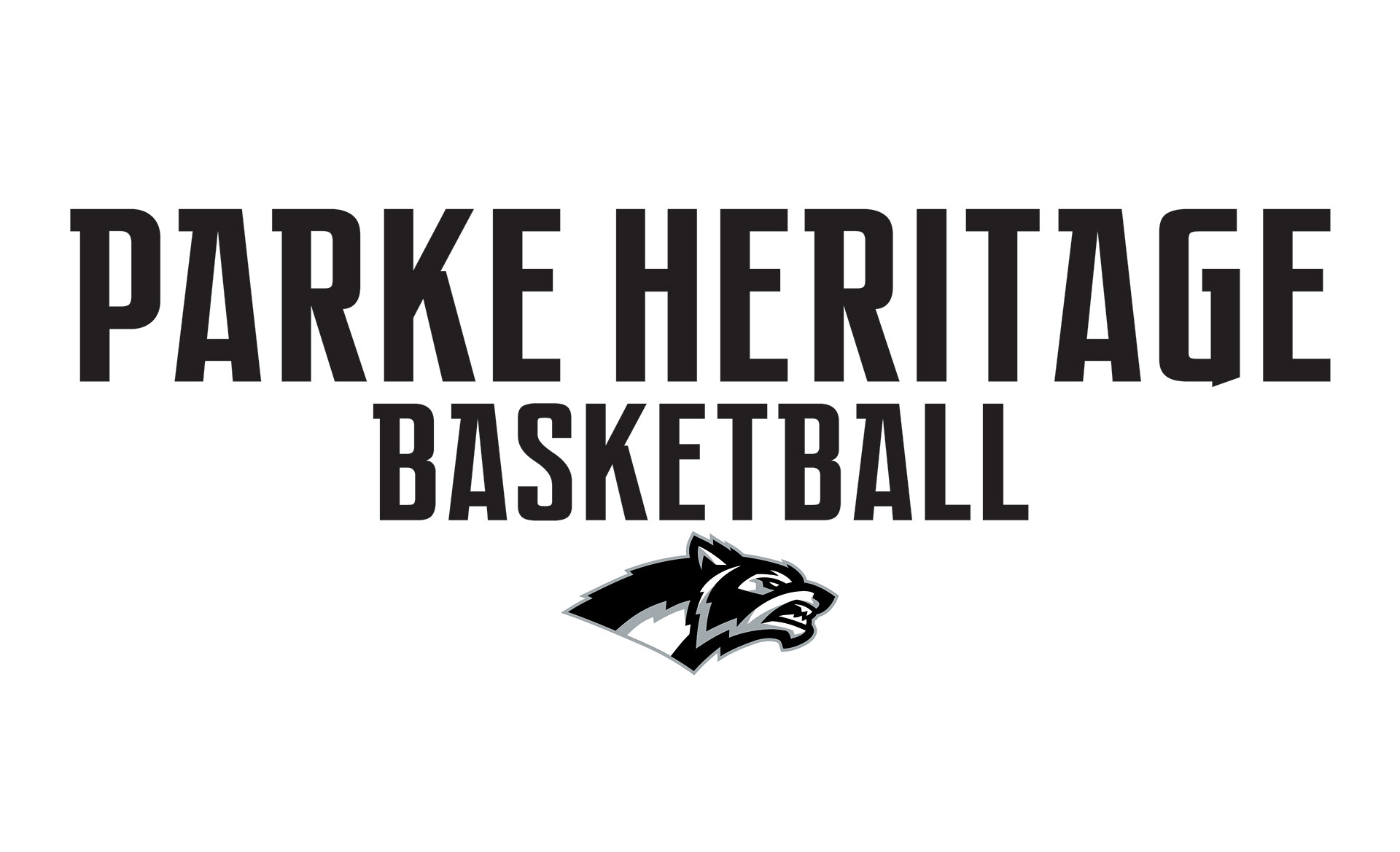Center chest design of Basketball shirts for Parke Heritage