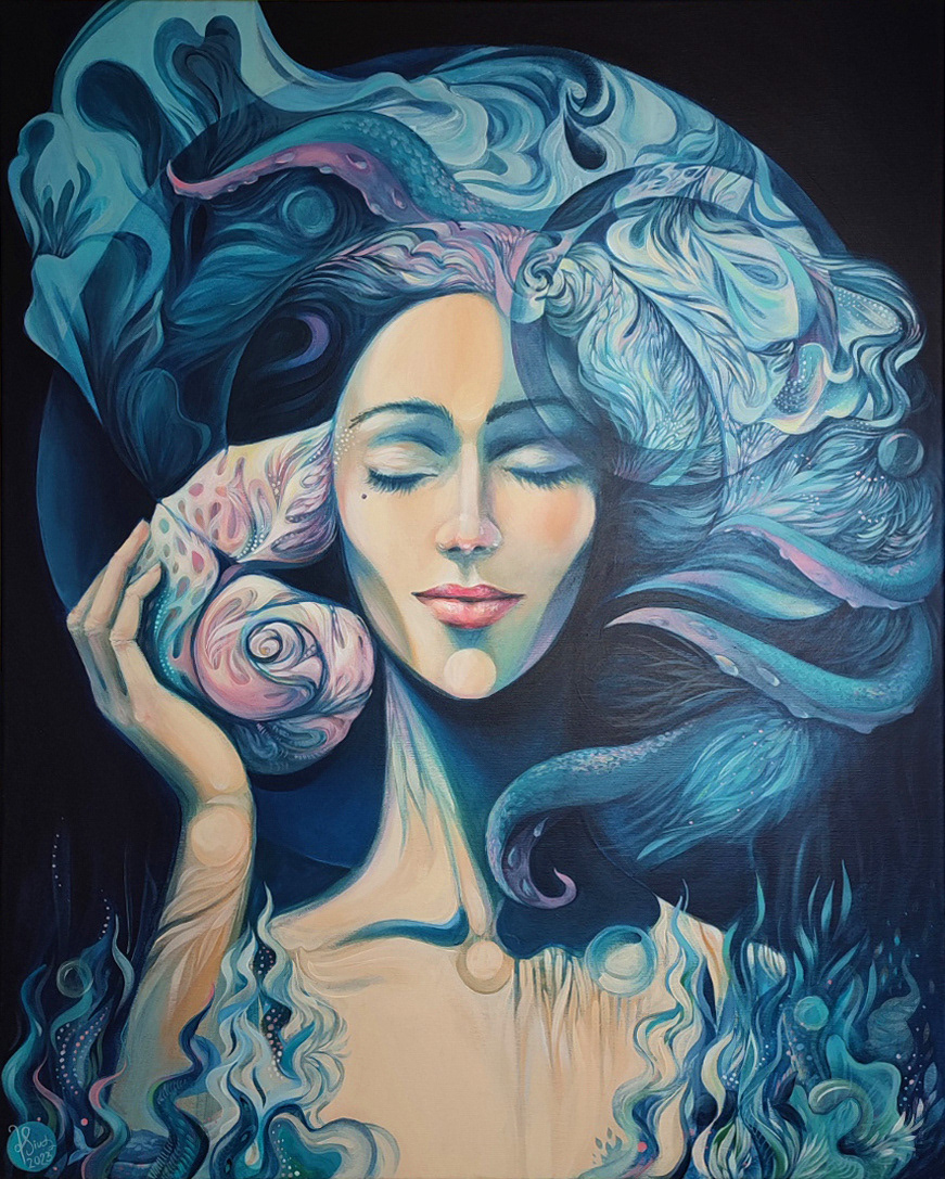 80 x 100 "Szumi, słucha, opowiada"