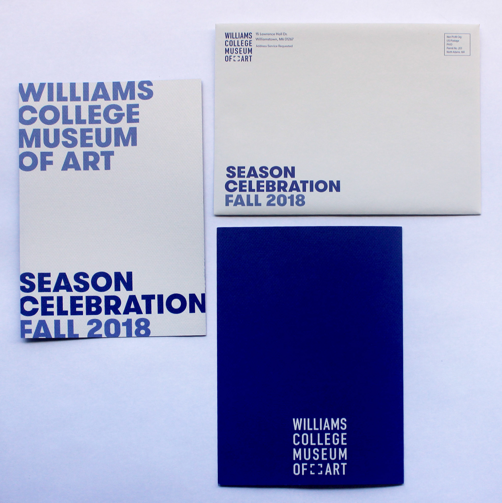 Williams College Museum of Art Season Celebration Invitation