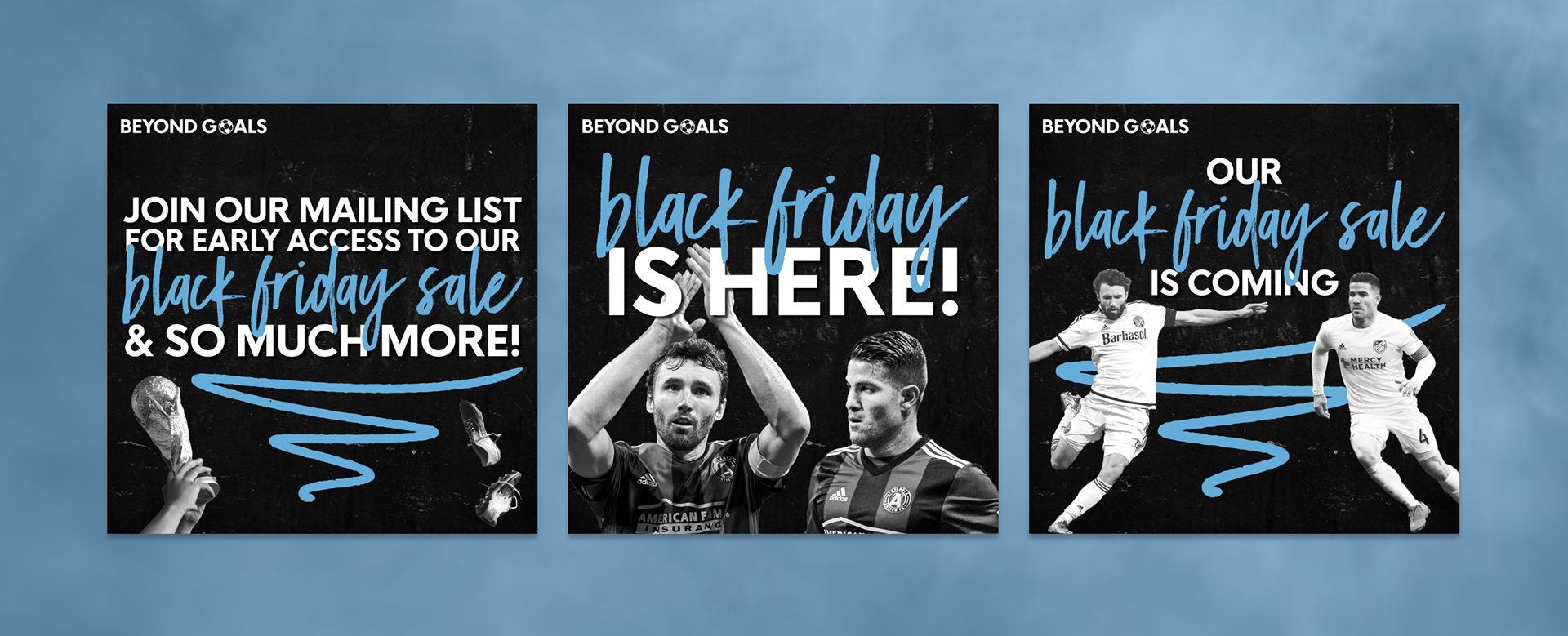 Beyond Goals Black Friday Posts