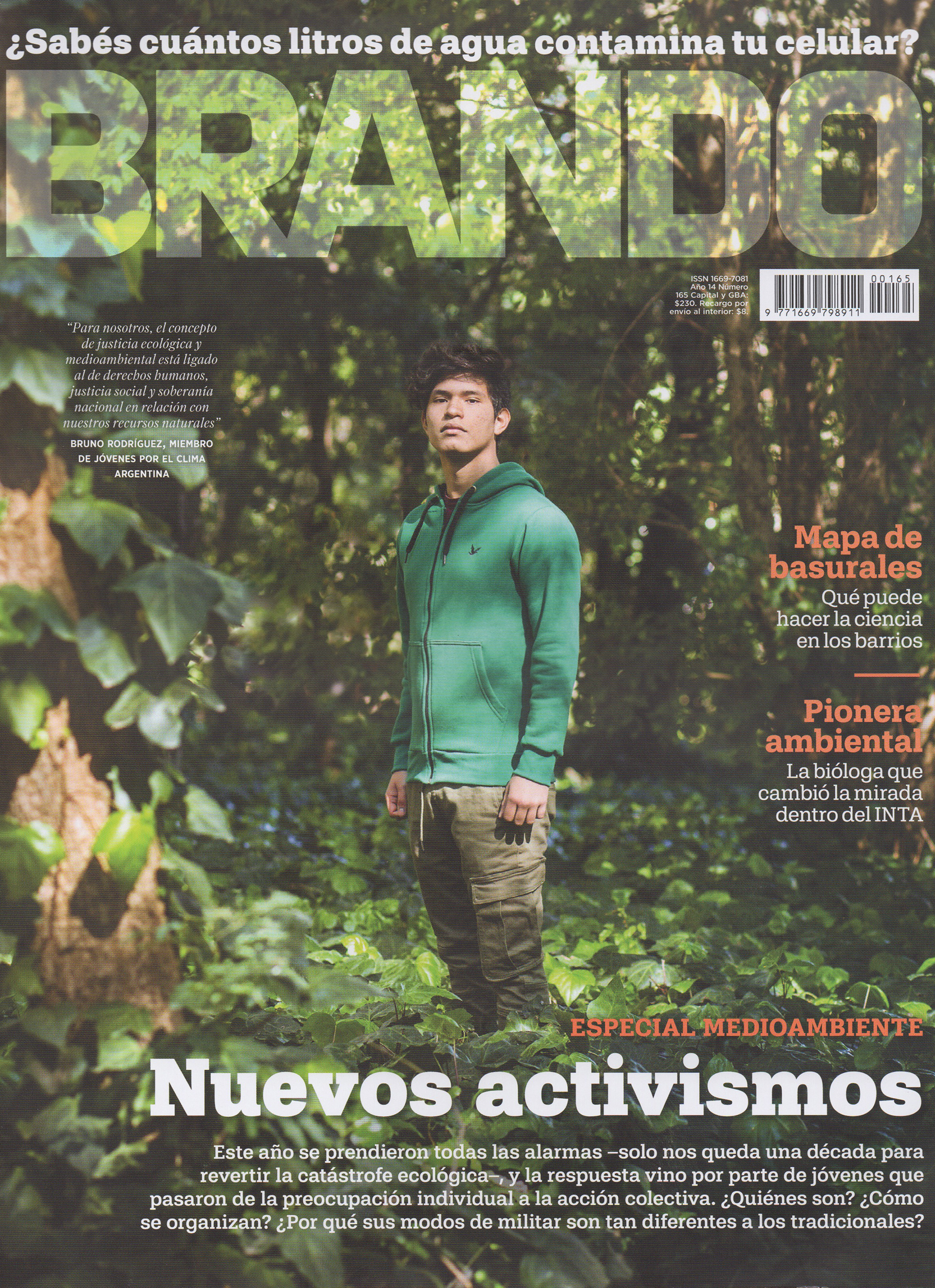 Tapa de la revista.