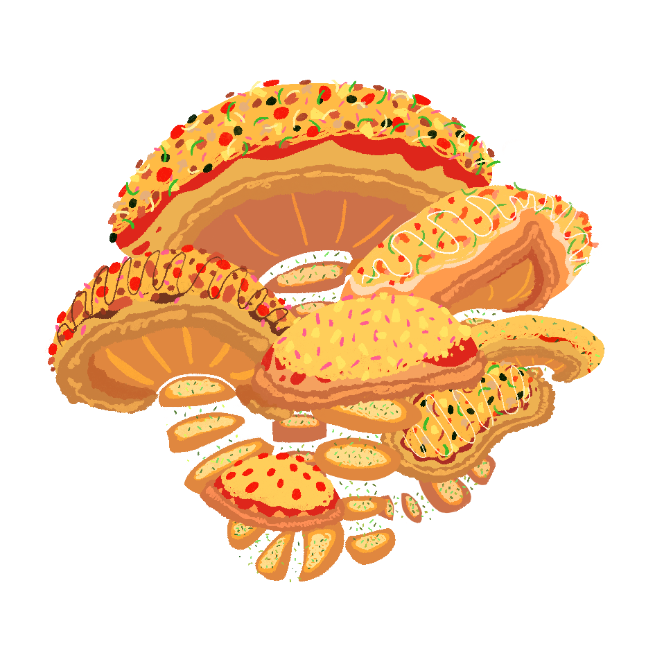 Mushroom pizza