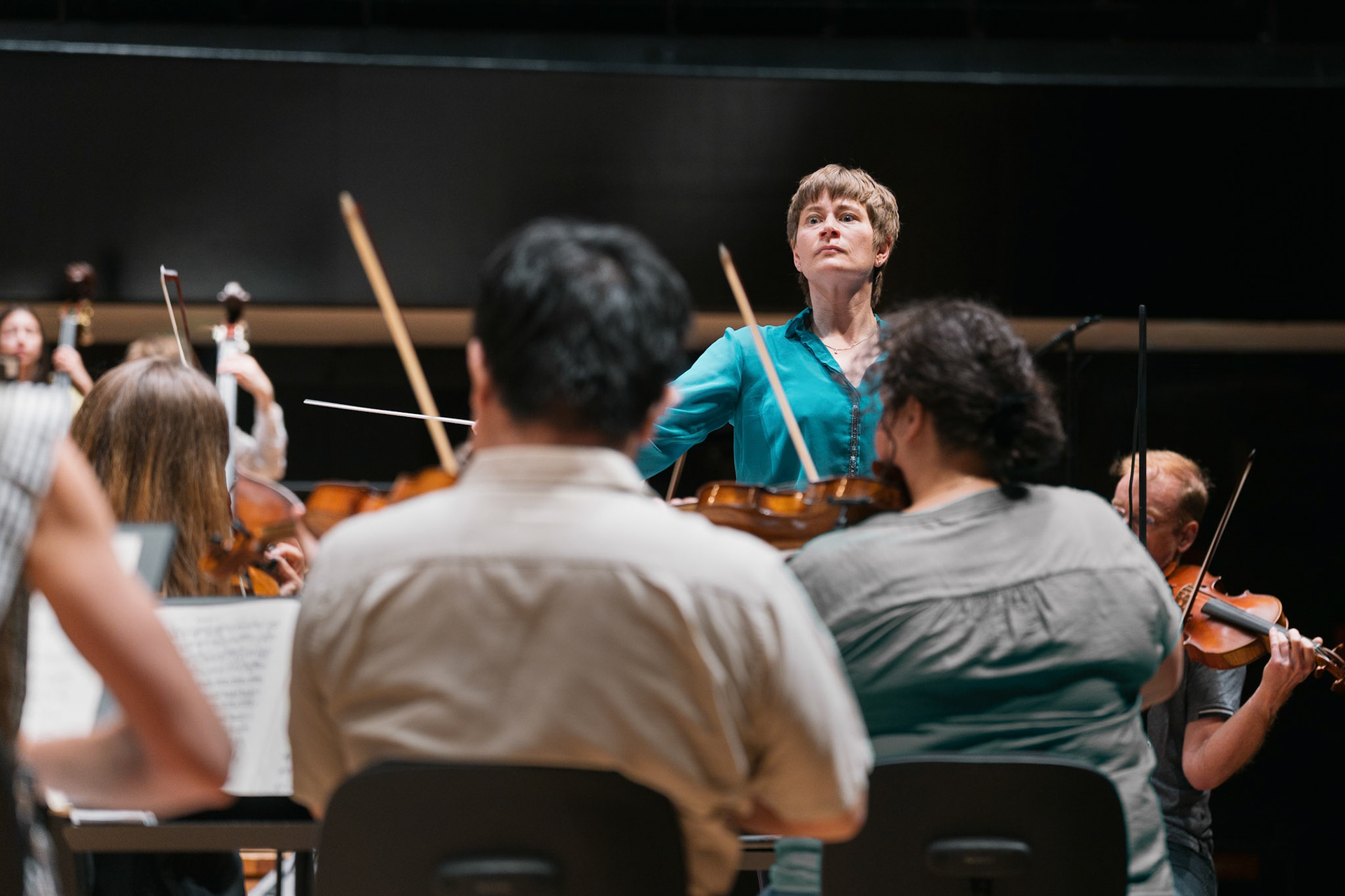 Orchestre de Paris à la Philharmonie de Paris. Anja BihlmaierTruls Mørk - Tower, Dvořák, Tchaïkovski