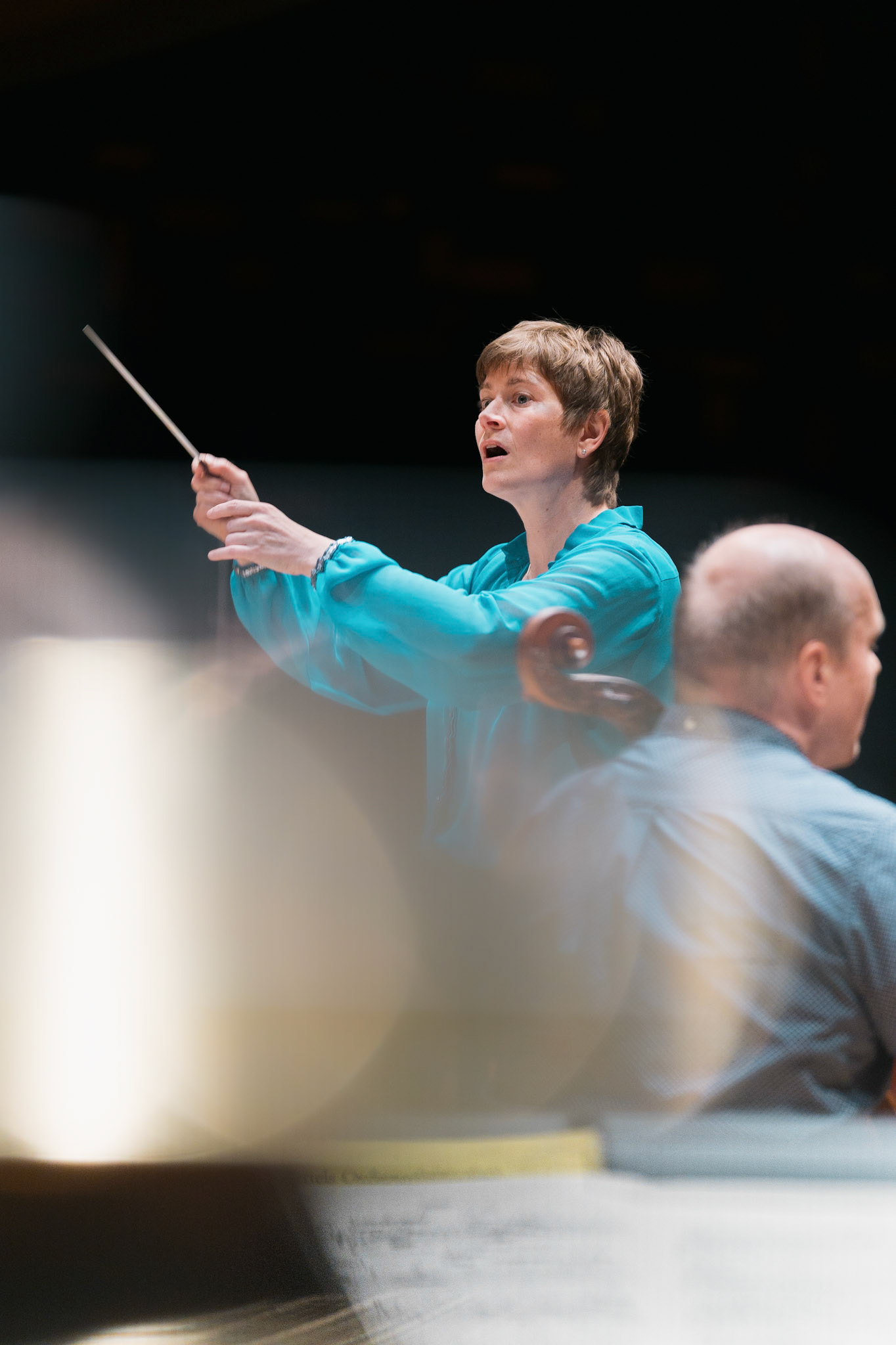 Orchestre de Paris à la Philharmonie de Paris. Anja BihlmaierTruls Mørk - Tower, Dvořák, Tchaïkovski