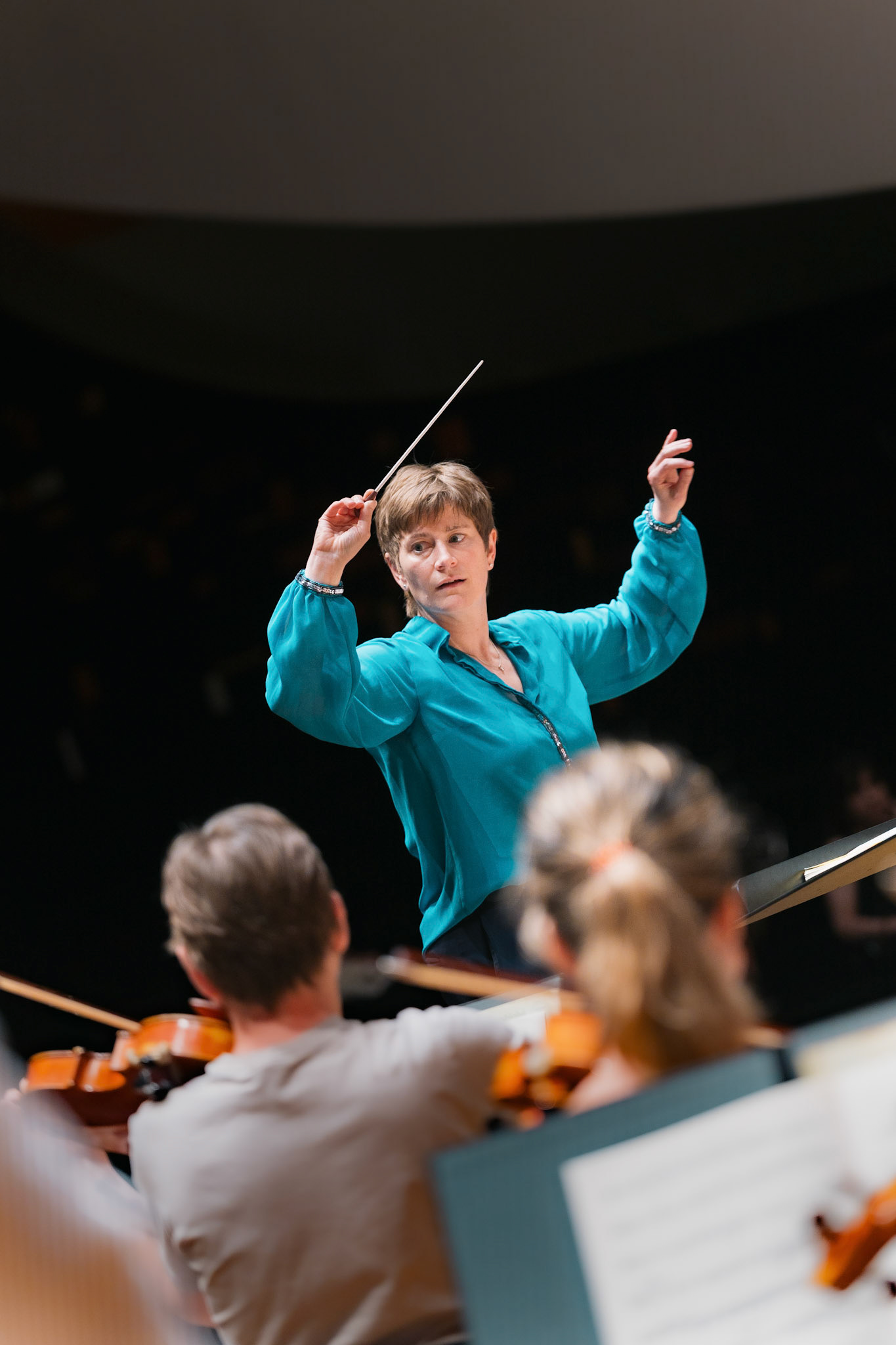 Orchestre de Paris à la Philharmonie de Paris. Anja BihlmaierTruls Mørk - Tower, Dvořák, Tchaïkovski