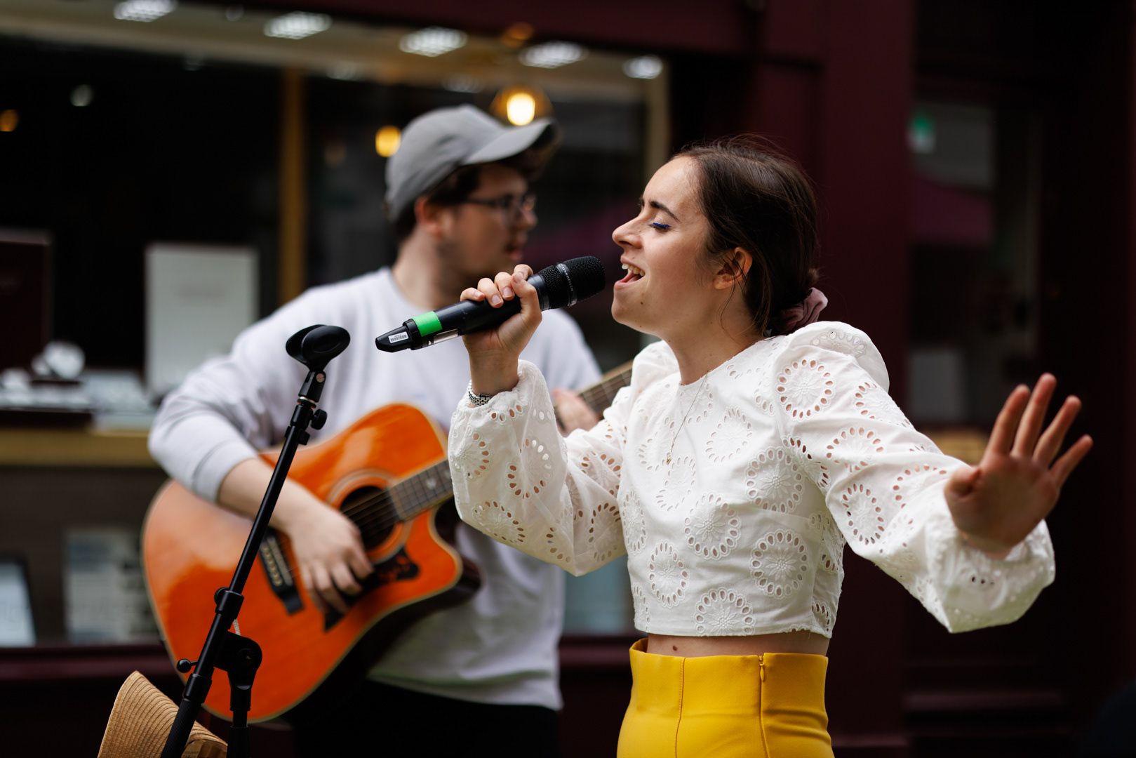 Singer-songwriter Lucy Wroe.