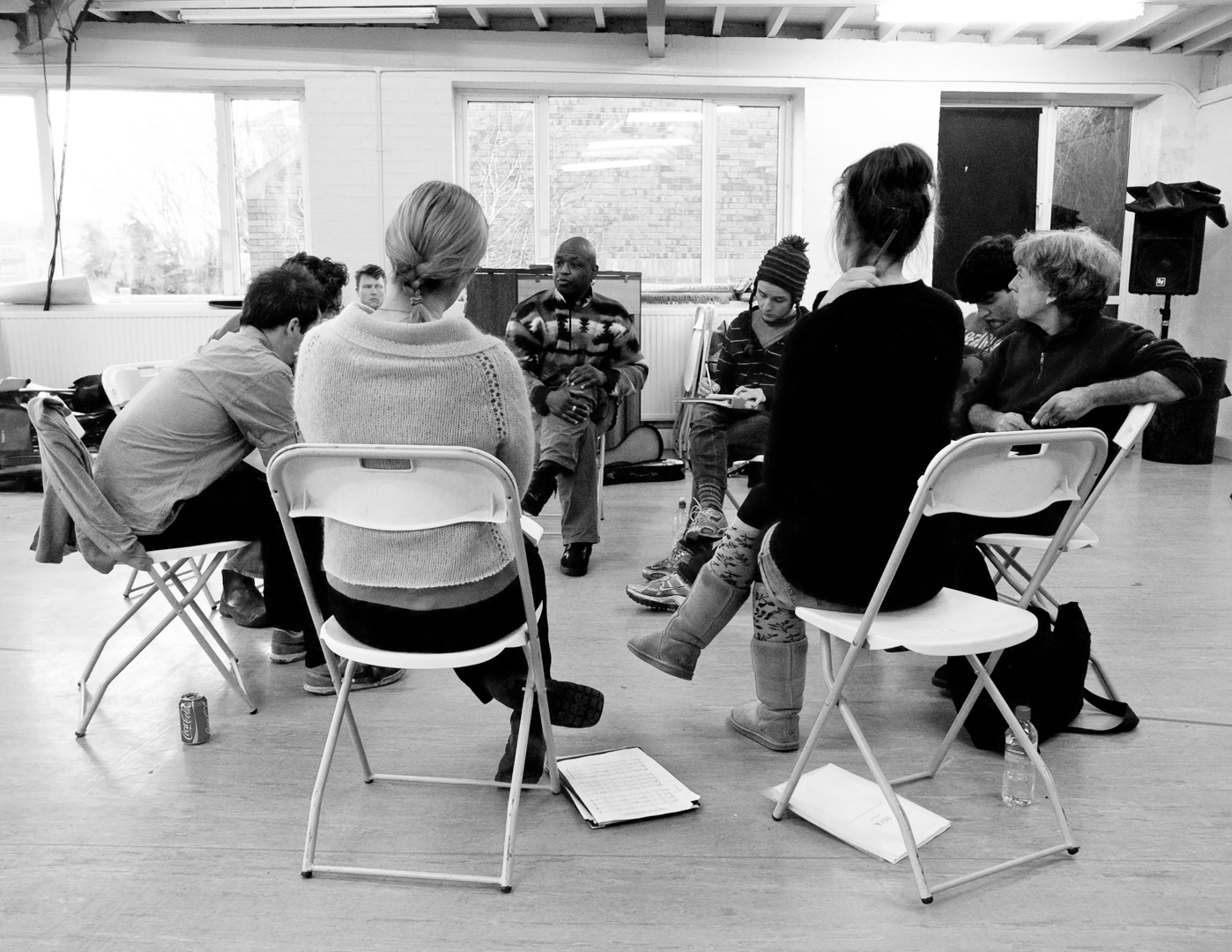 Huck rehearsals