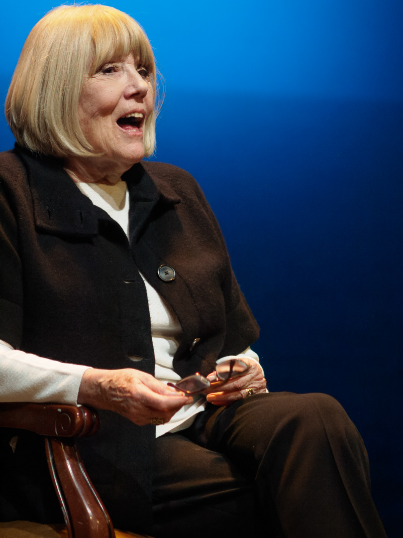 Dame Diana Rigg at the Theatre Royal Haymarket