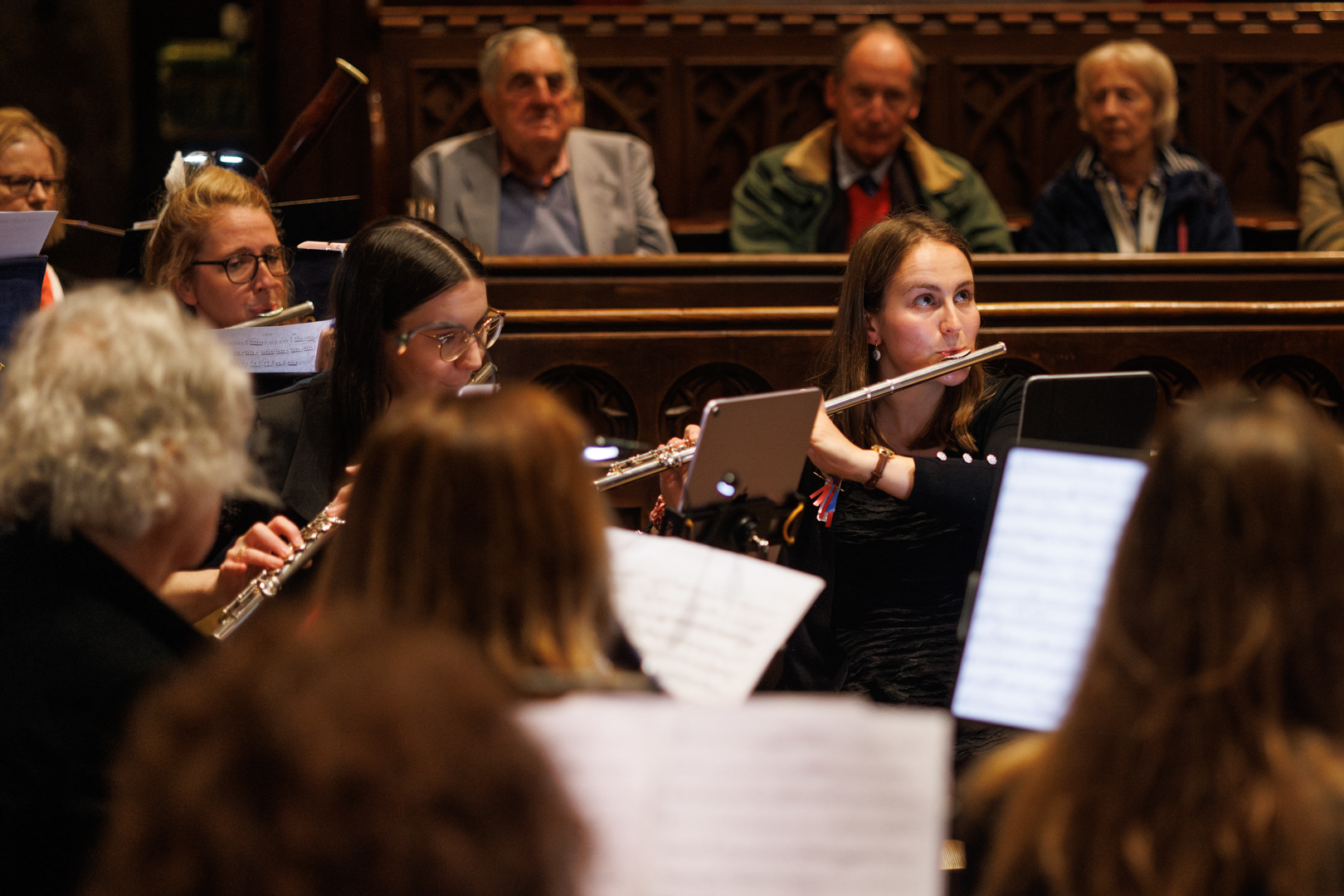 Watlington Concert Band, performing at the Chapel of the Hospital of St Cross, Winchester. Conducted by James Symington. 