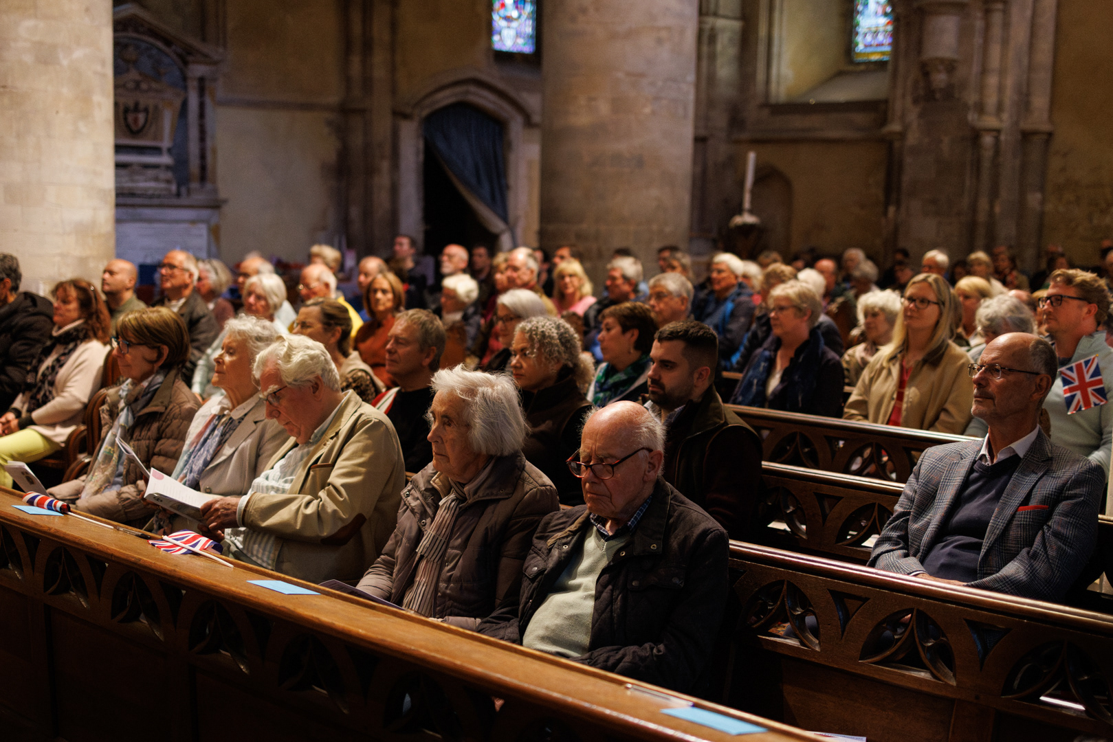 Watlington Concert Band, performing at the Chapel of the Hospital of St Cross, Winchester. Conducted by James Symington. 