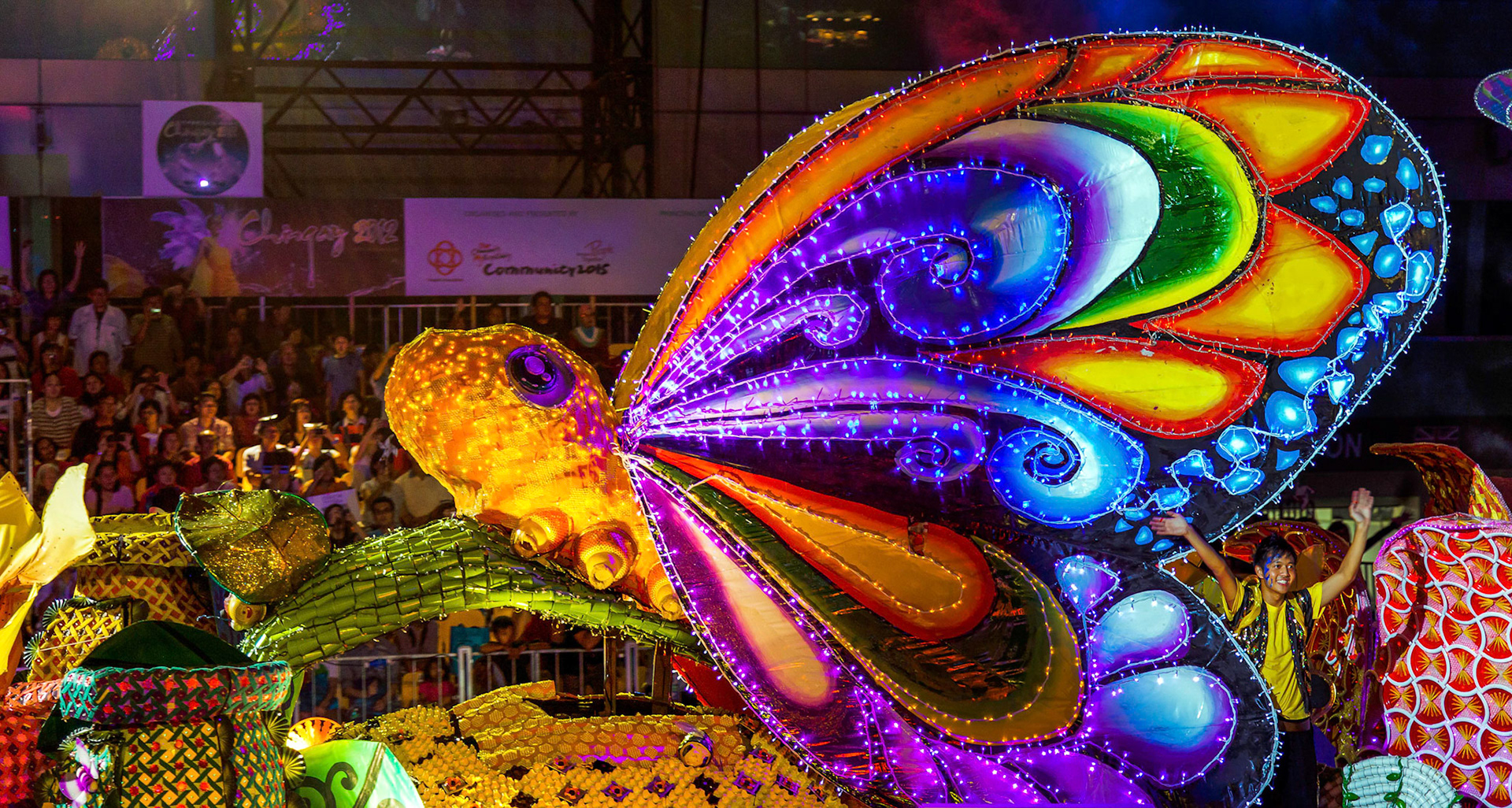 Chingay Festival 2012 in Singapore