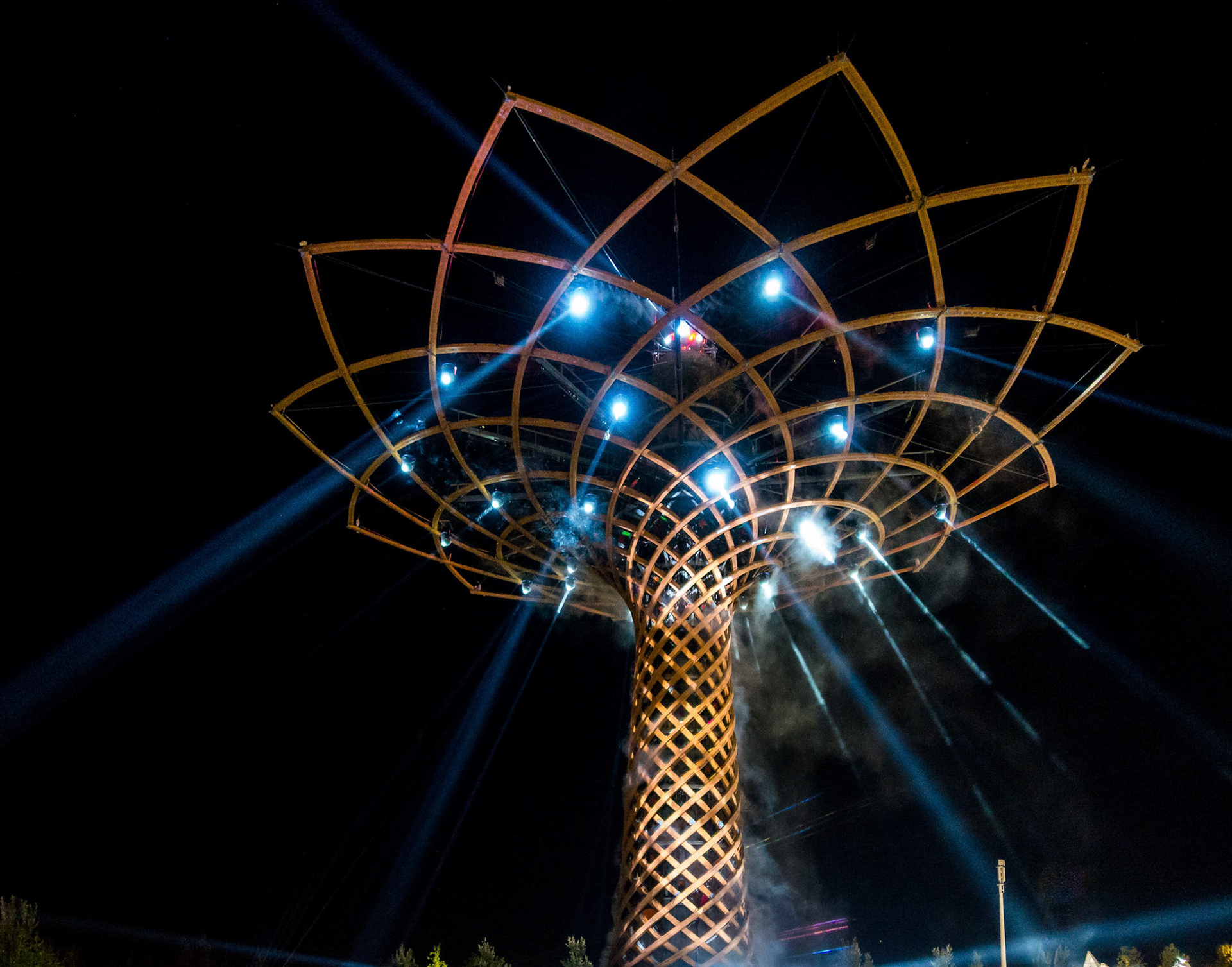 Tree of Life at Expo in Milan Italy