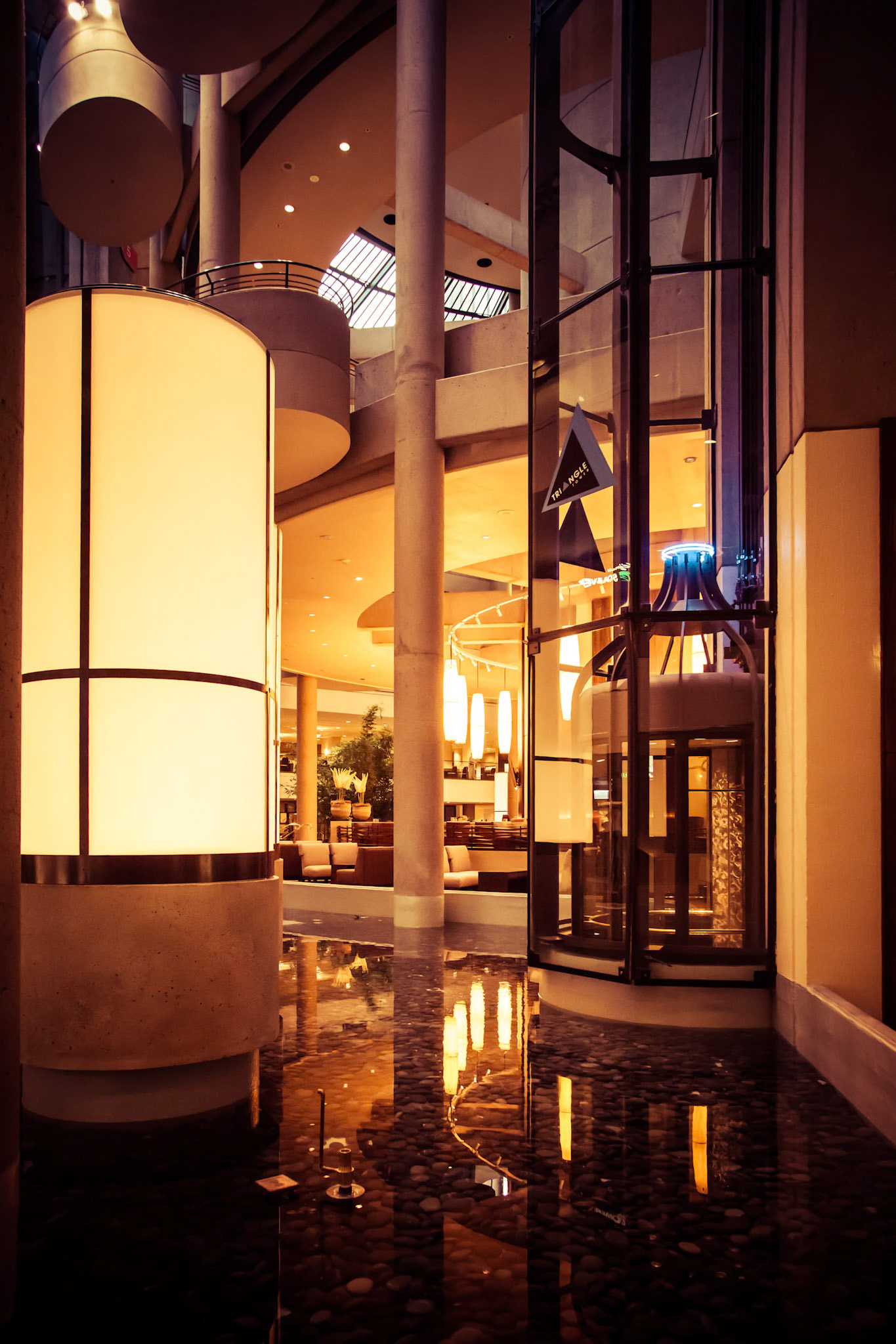 Interior of a Building in Los Angeles